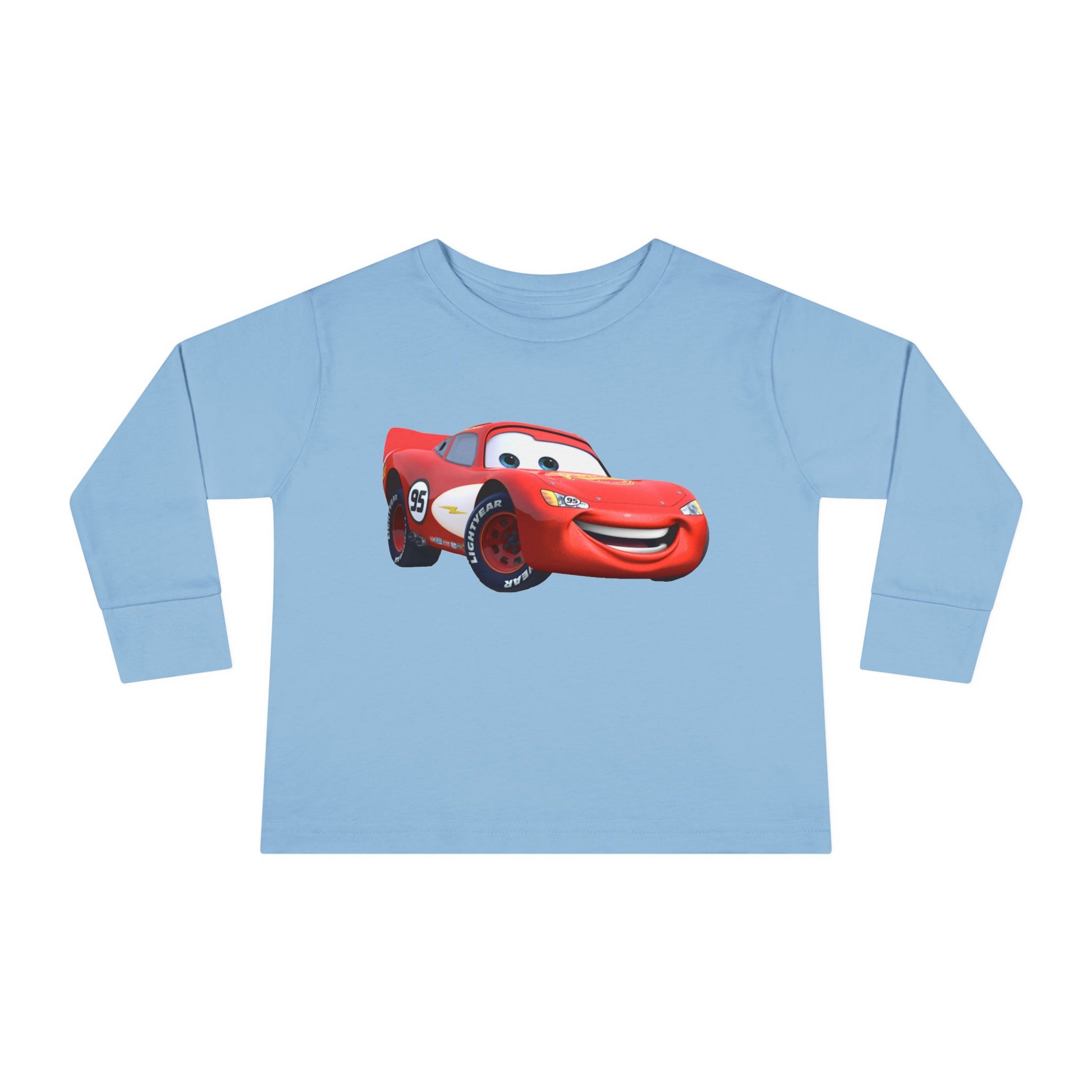 Toddler Cars Graphic Long Sleeve Tee