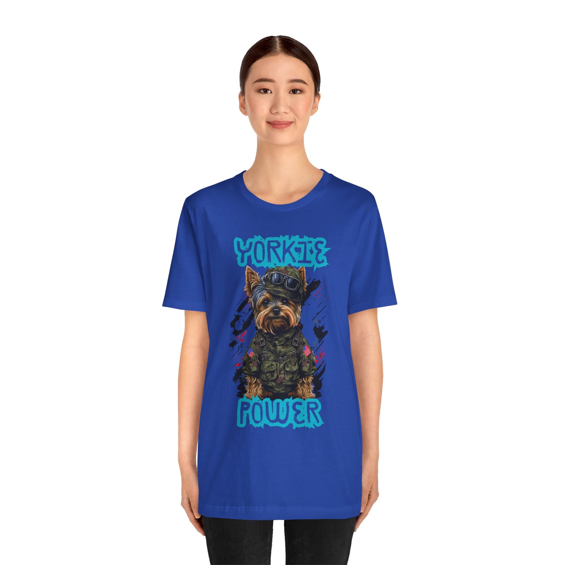 Yorkie Power Unisex Tee