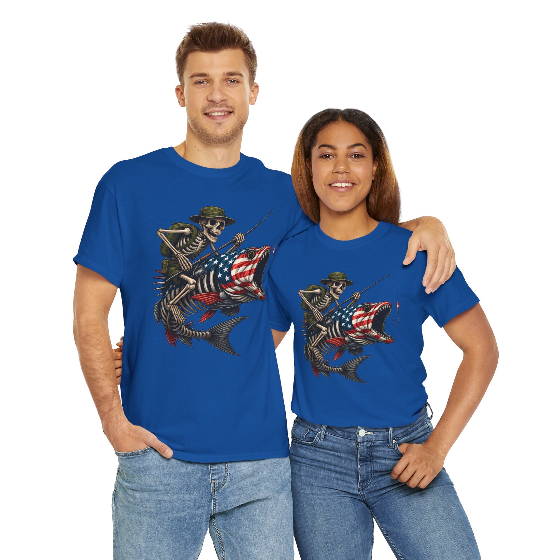 Fishing Skeleton Tee