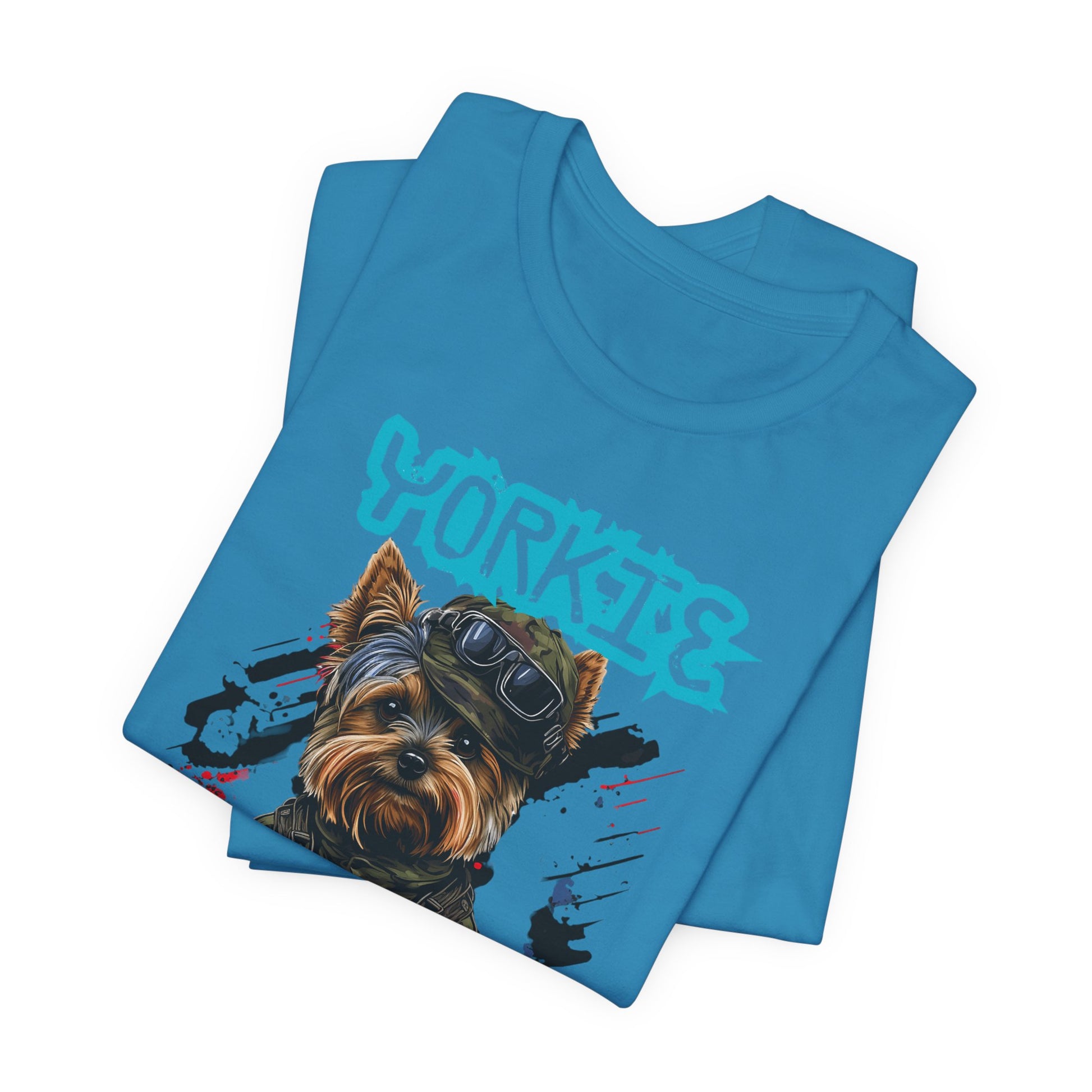 Yorkie Power Unisex Tee
