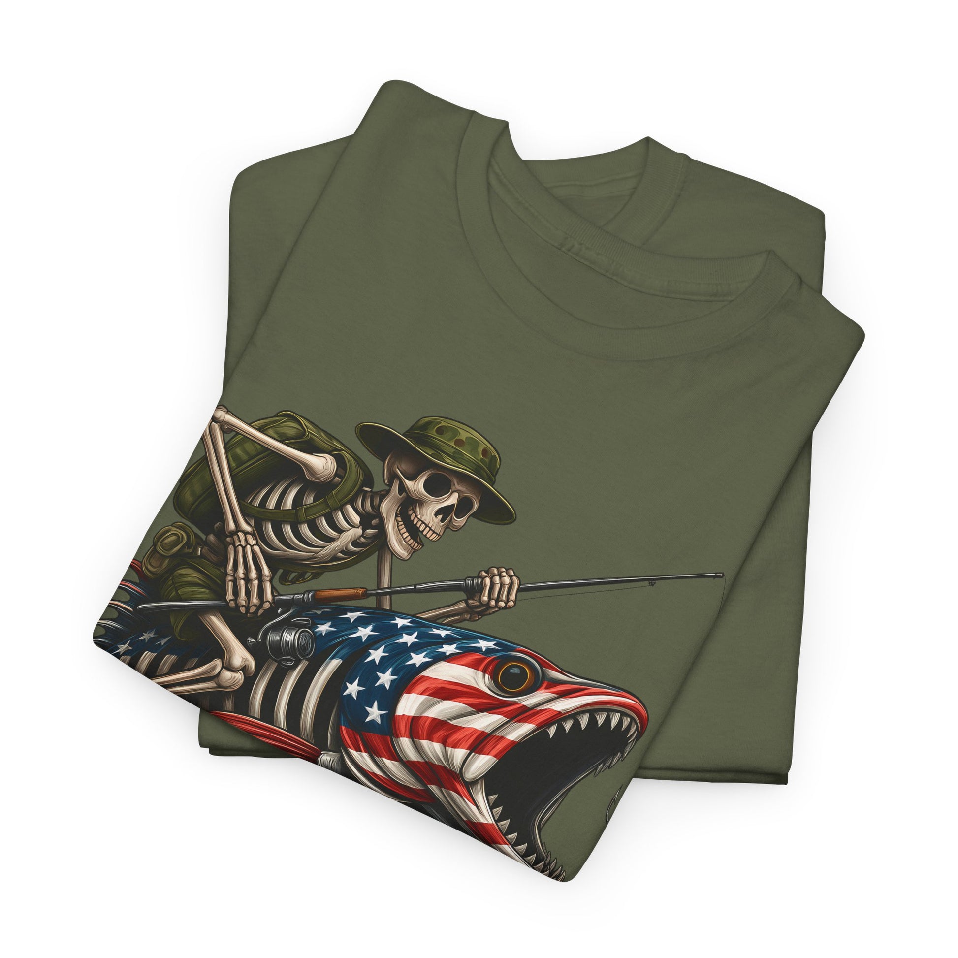 Fishing Skeleton Tee