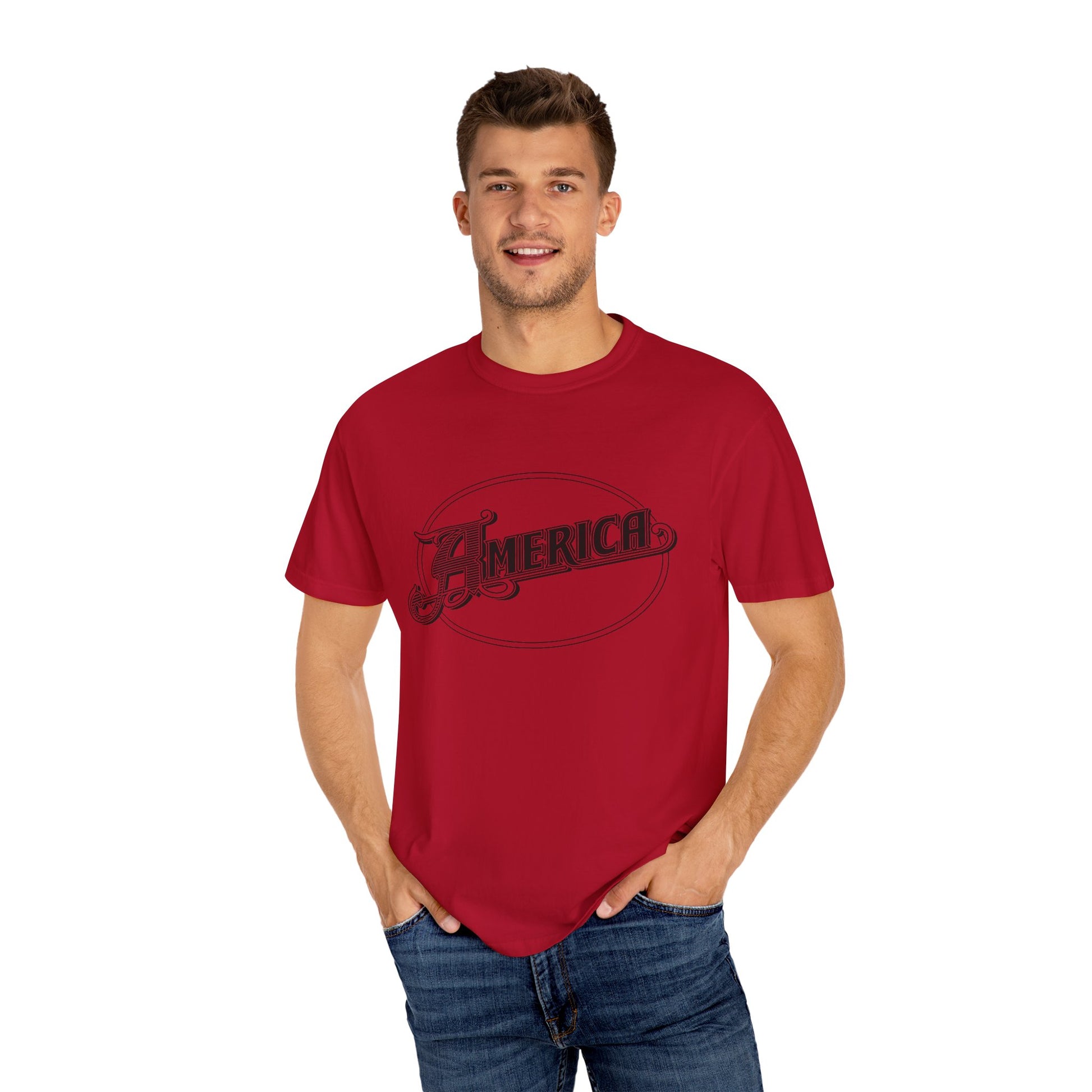 America Vintage Garment-Dyed T-Shirt