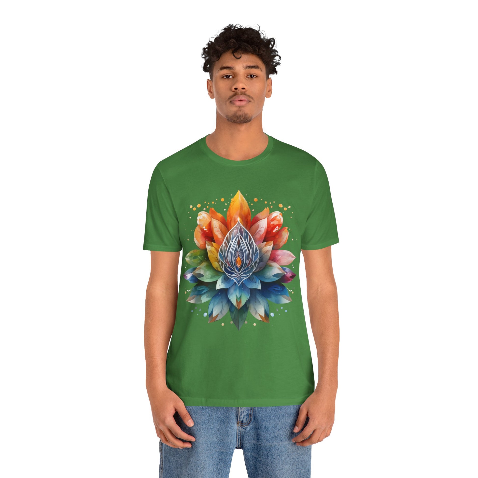Colorful Lotus Flower T-Shirt