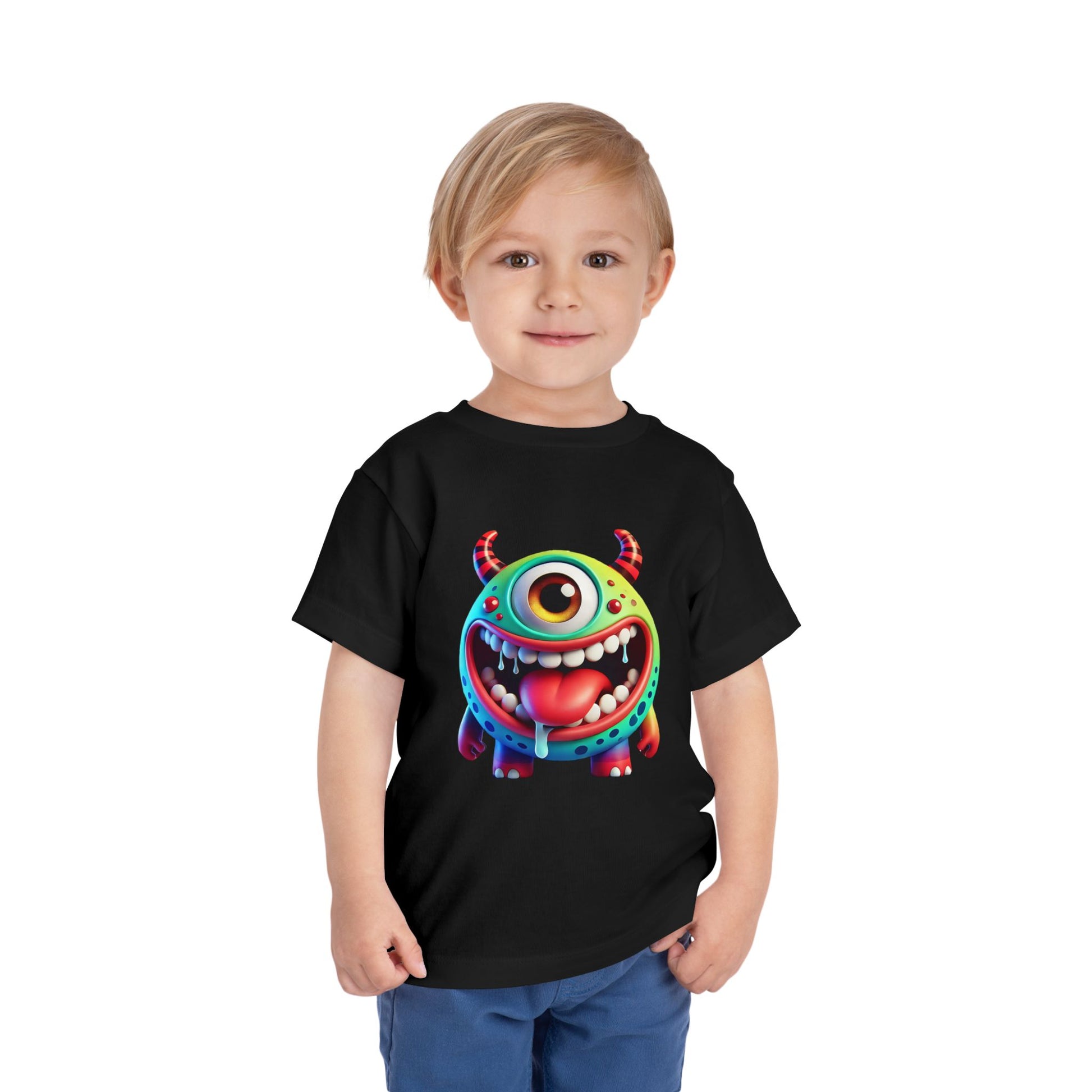 Colorful Monster Toddler Tee