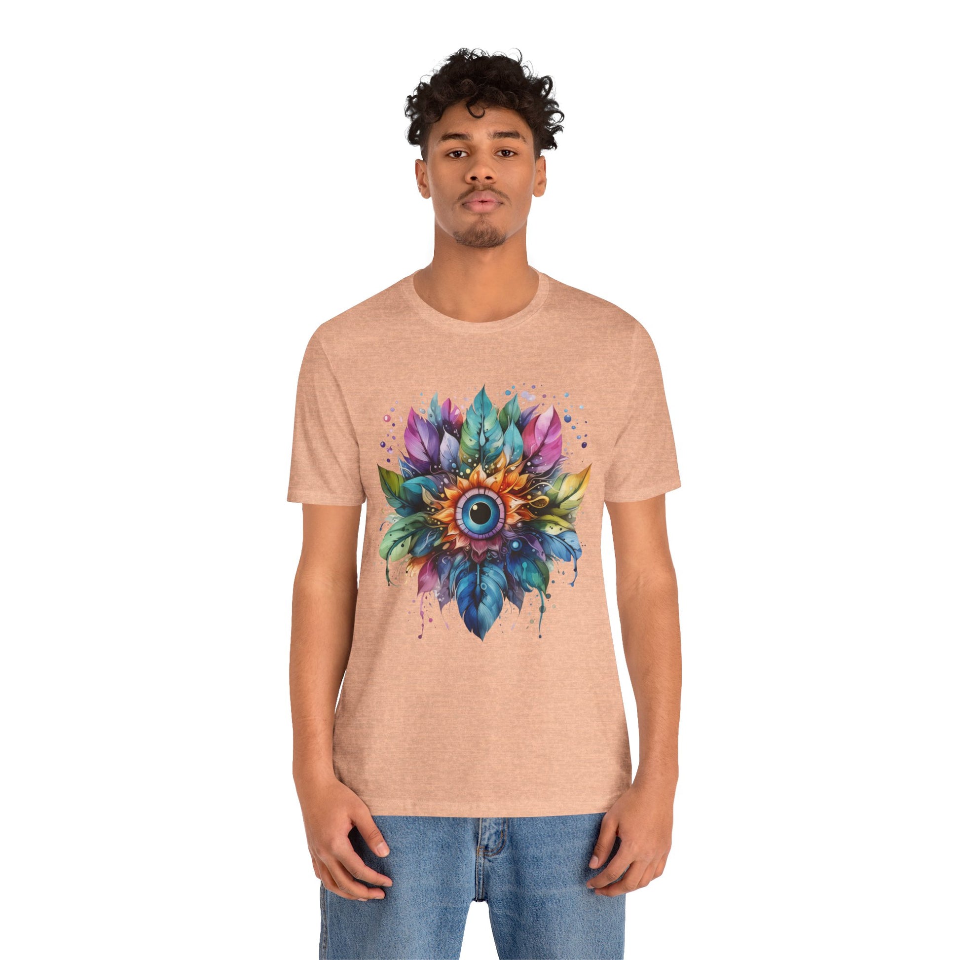 Colorful Eye Design Unisex Tee