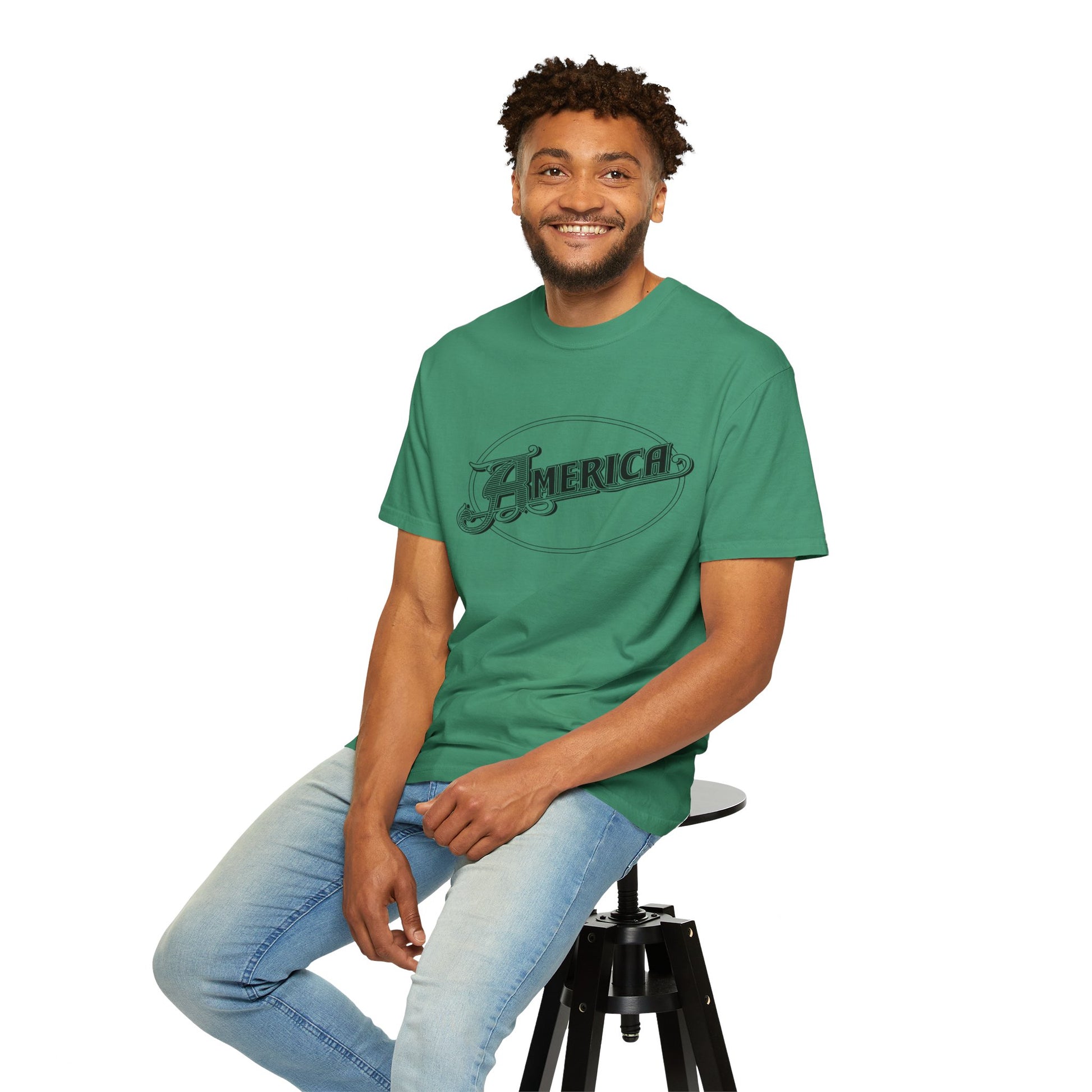 America Vintage Garment-Dyed T-Shirt