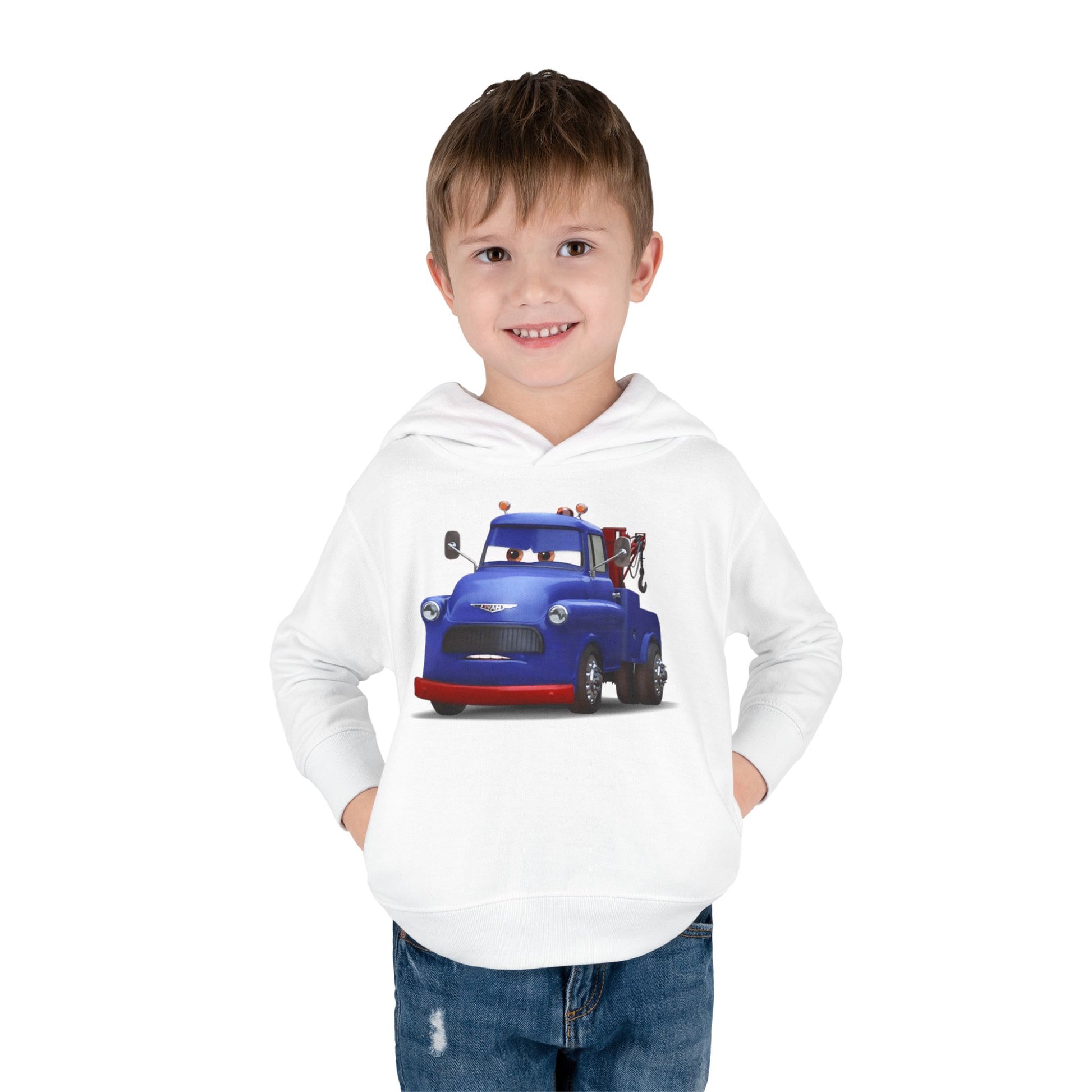 Colorful Toddler Truck Hoodie