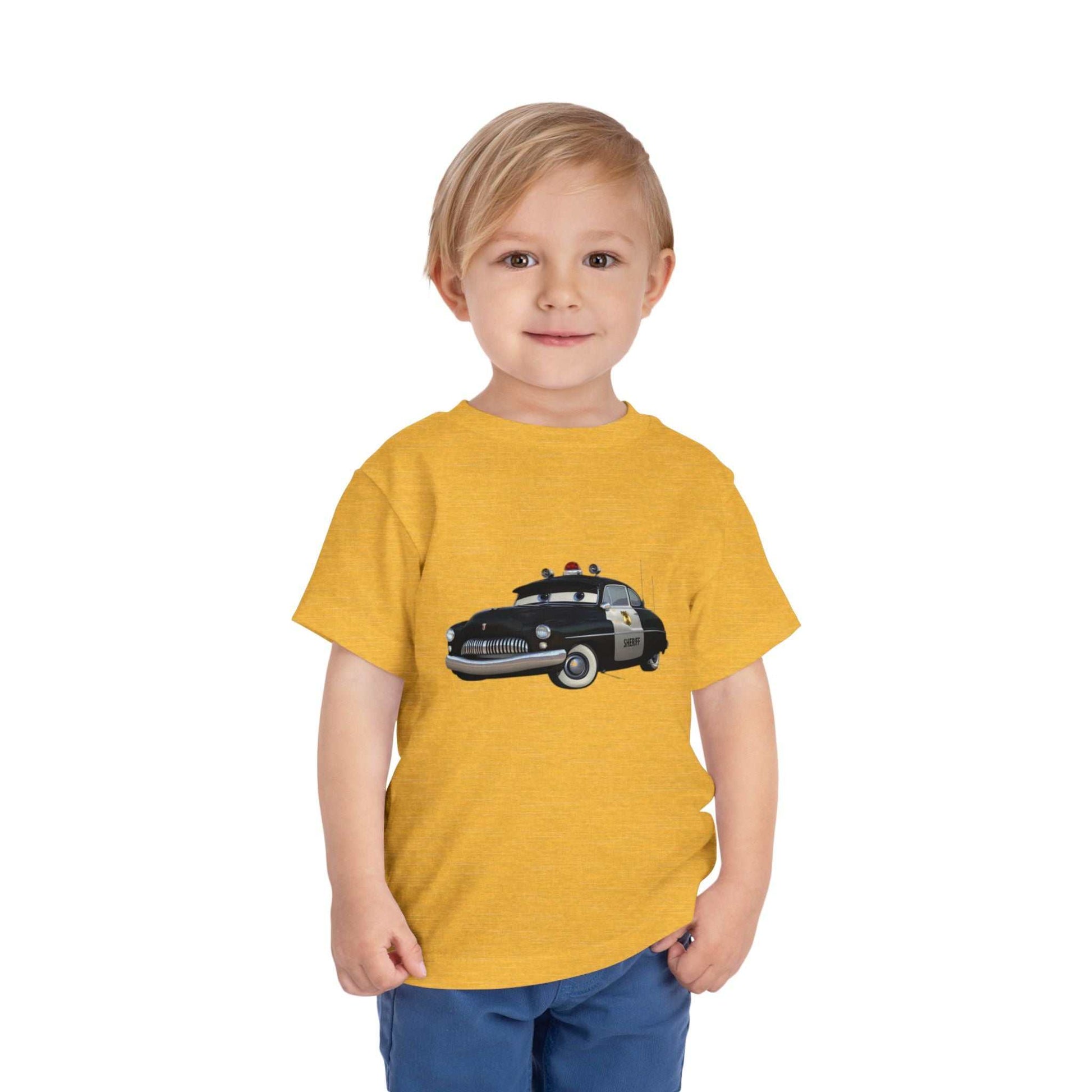 Police Car Toddler Tee