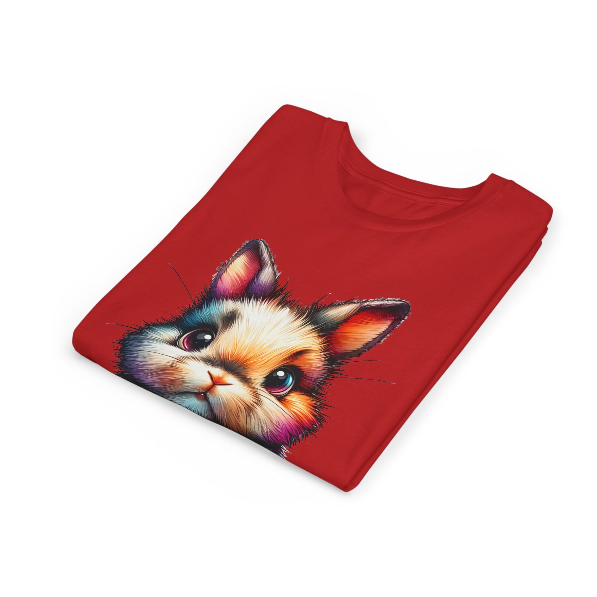 Colorful Bunny Youth Short Sleeve Tee