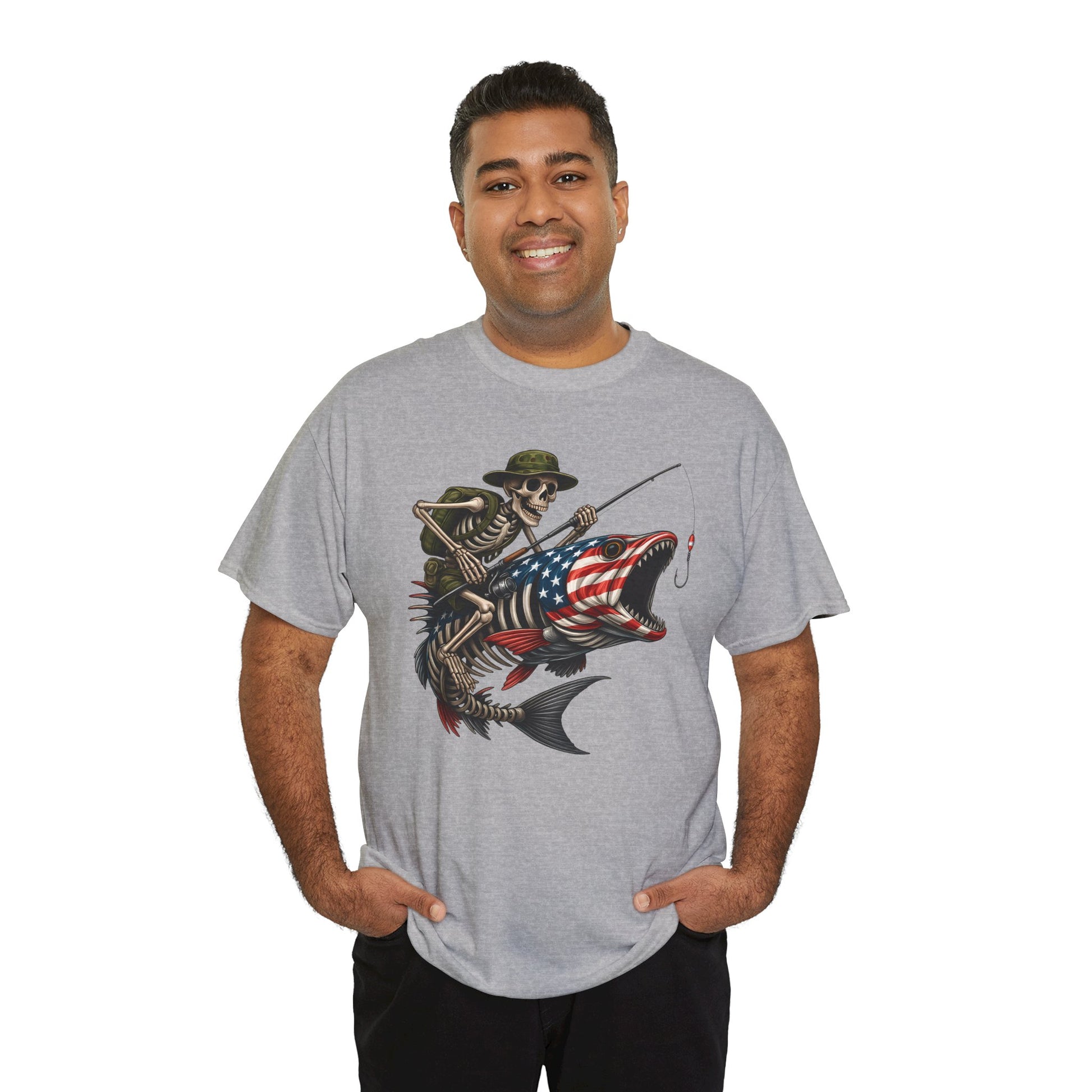 Fishing Skeleton Tee