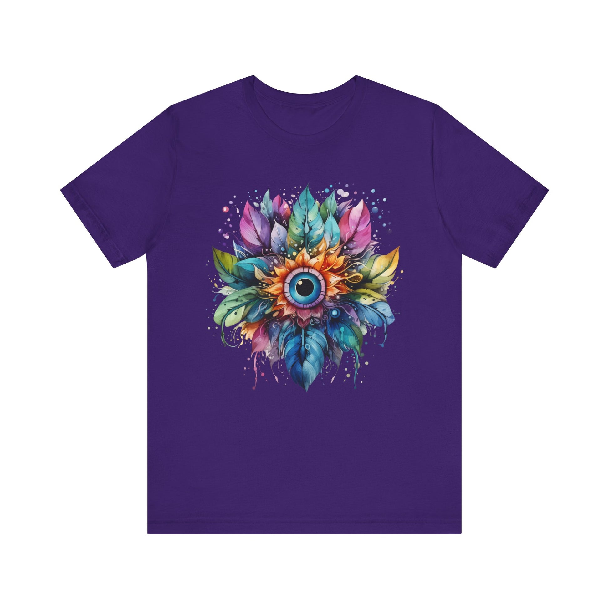 Colorful Eye Design Unisex Tee