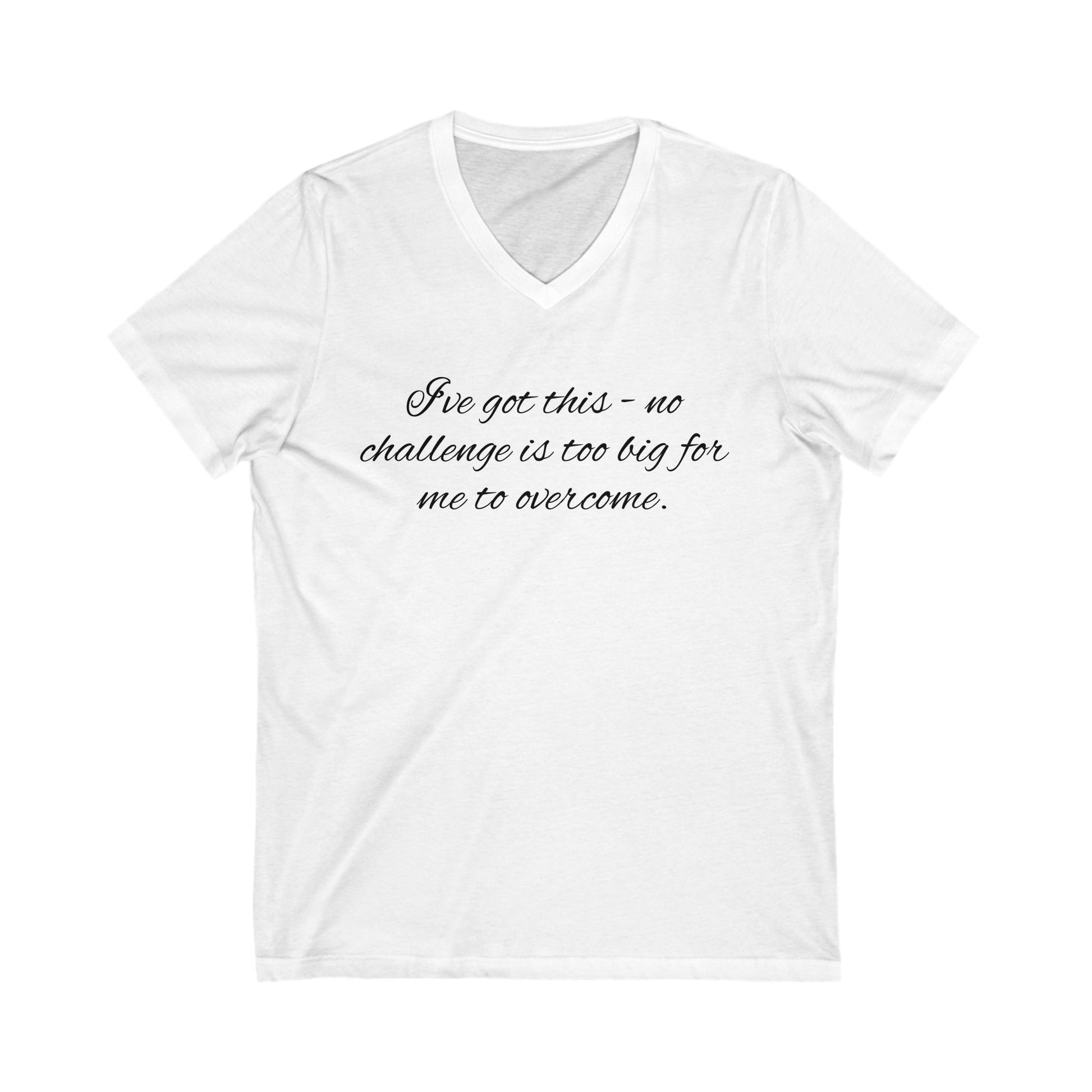 Inspirational V-Neck Tee