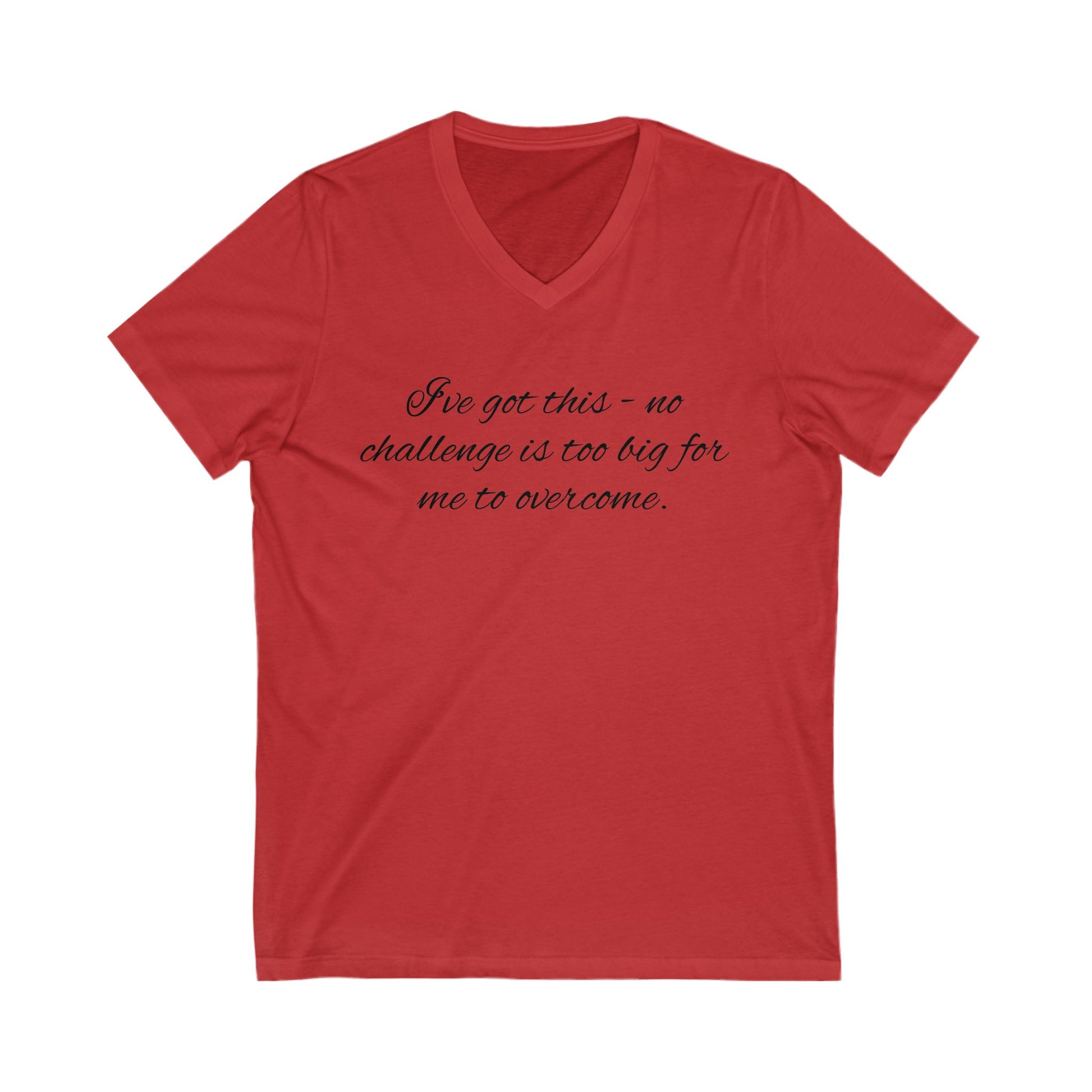 Inspirational V-Neck Tee