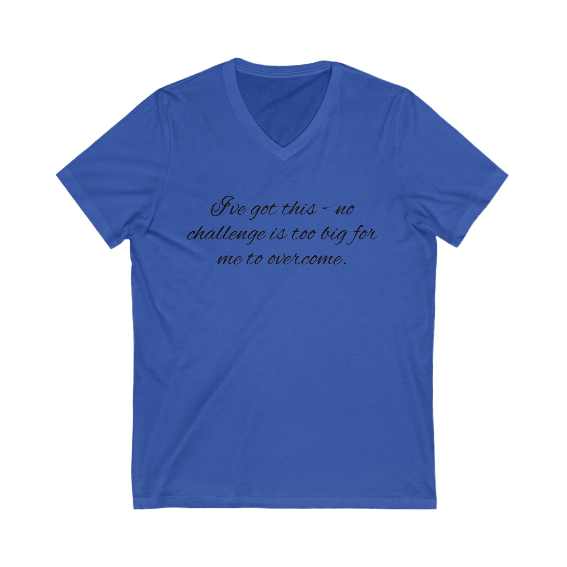 Inspirational V-Neck Tee