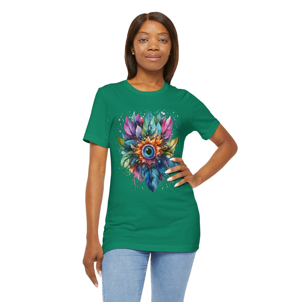 Colorful Eye Design Unisex Tee