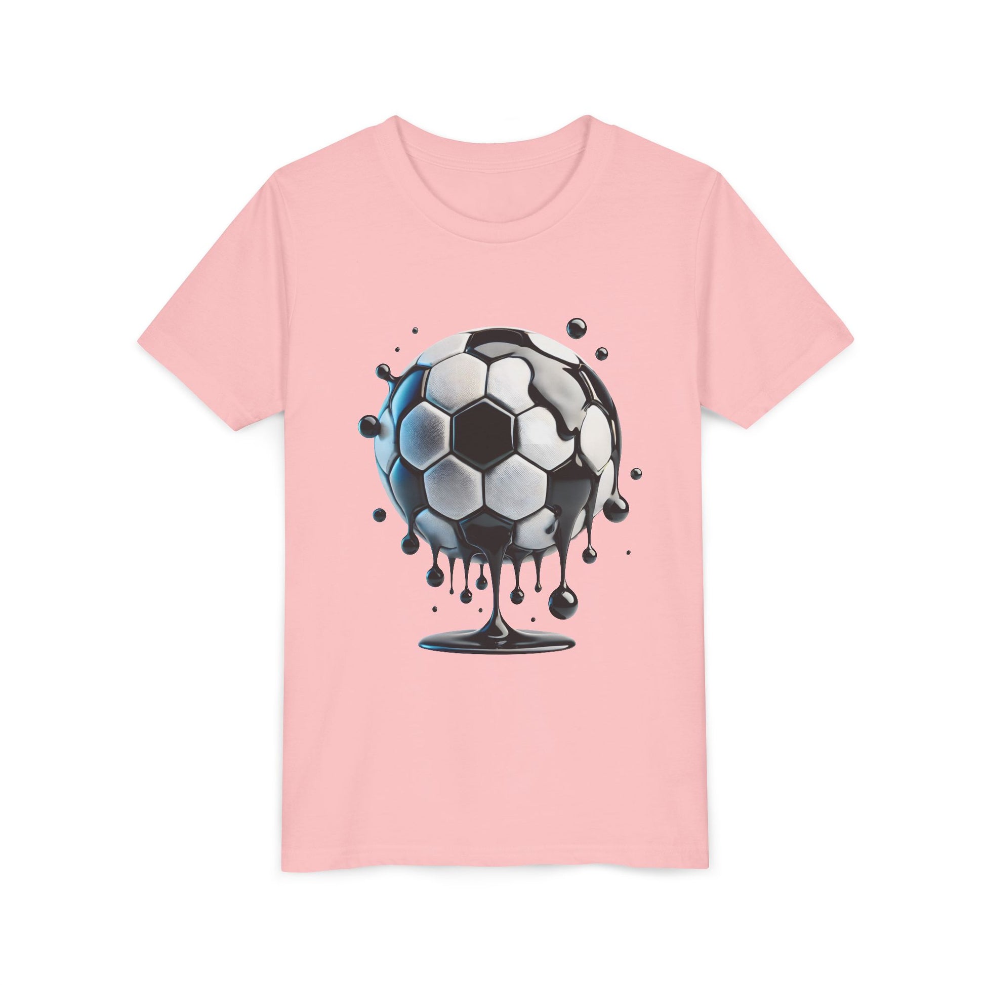 Dripping Soccer Ball Youth Tee