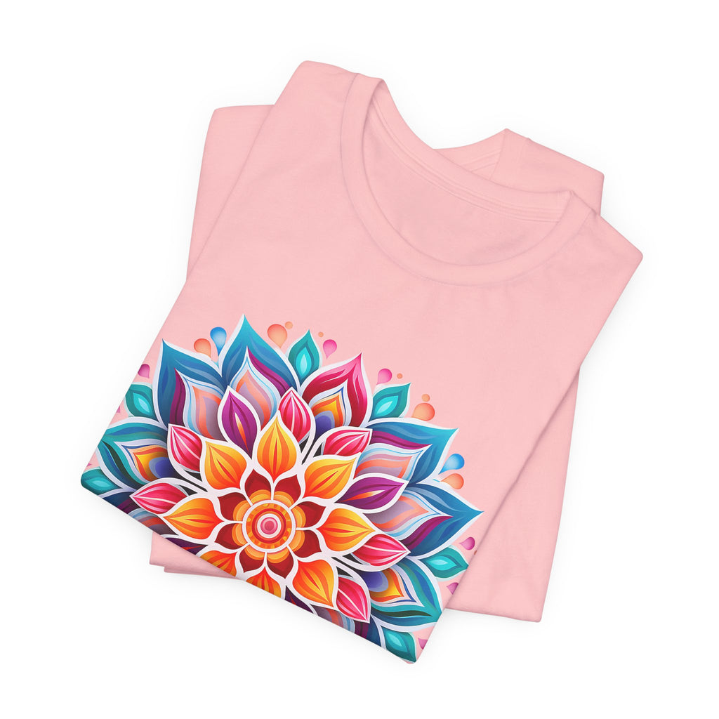 Vibrant Mandala Graphic Tee