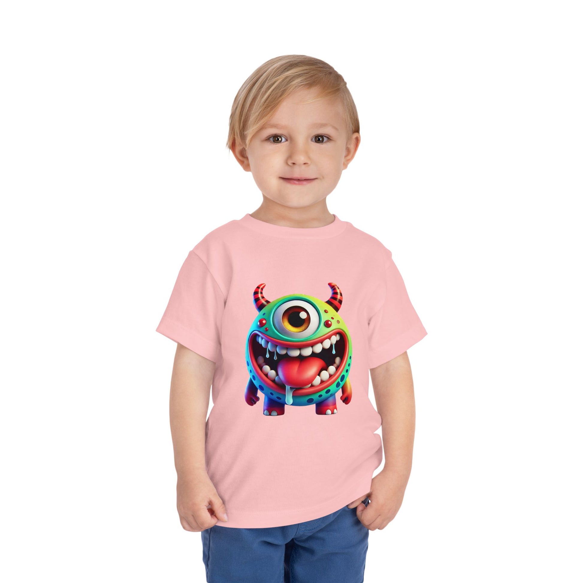 Colorful Monster Toddler Tee