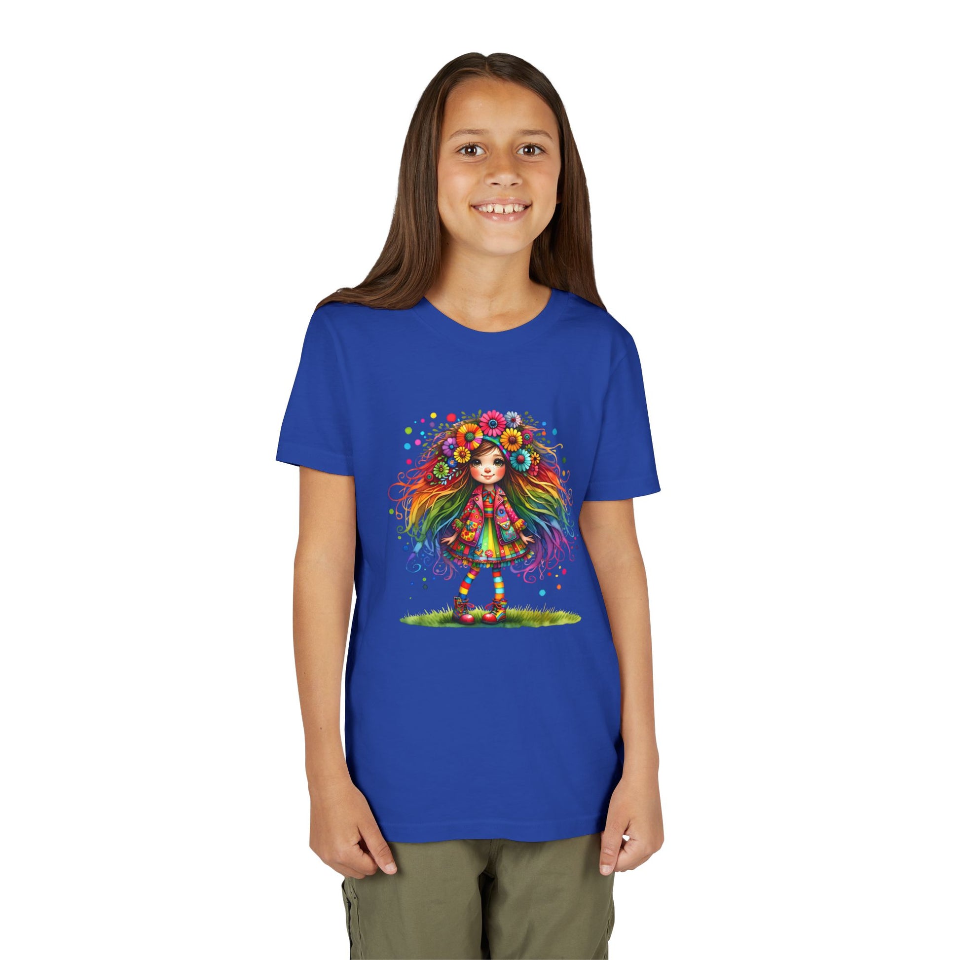 Whimsical Flower Child Youth Tee