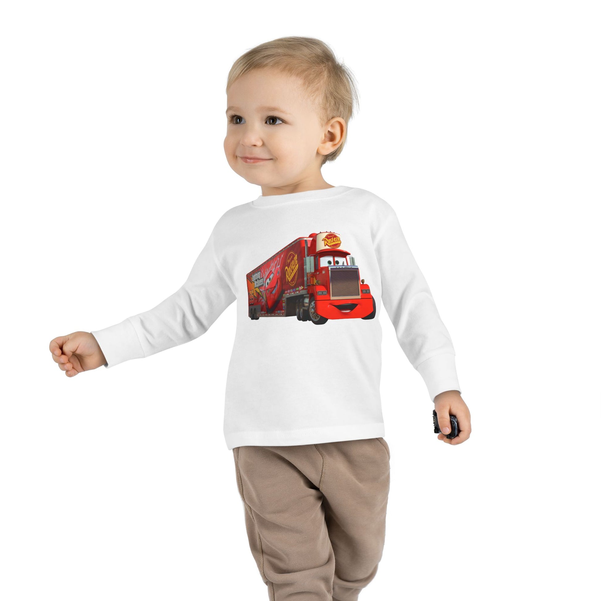 Toddler Truck Long Sleeve Tee