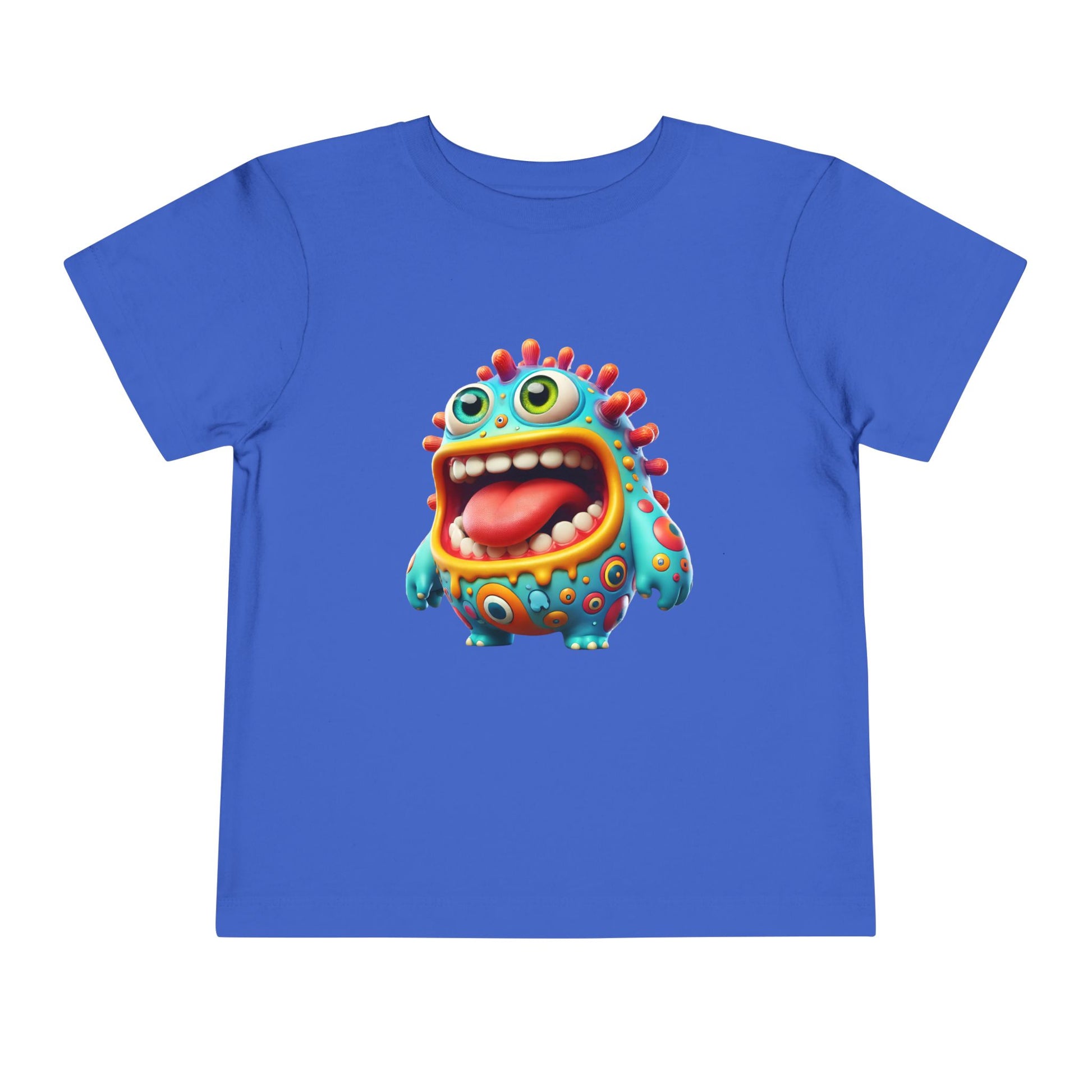 Colorful Toddler Tee with Fun Monster Design