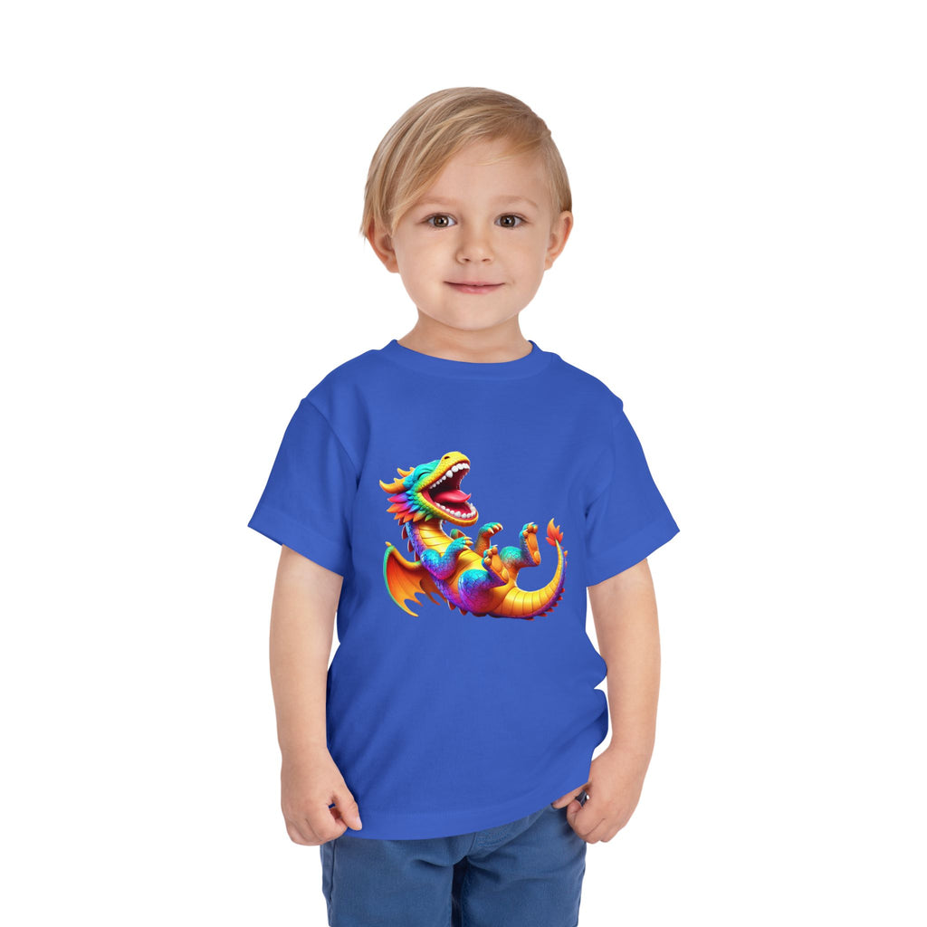 Rainbow Dinosaur Toddler Tee