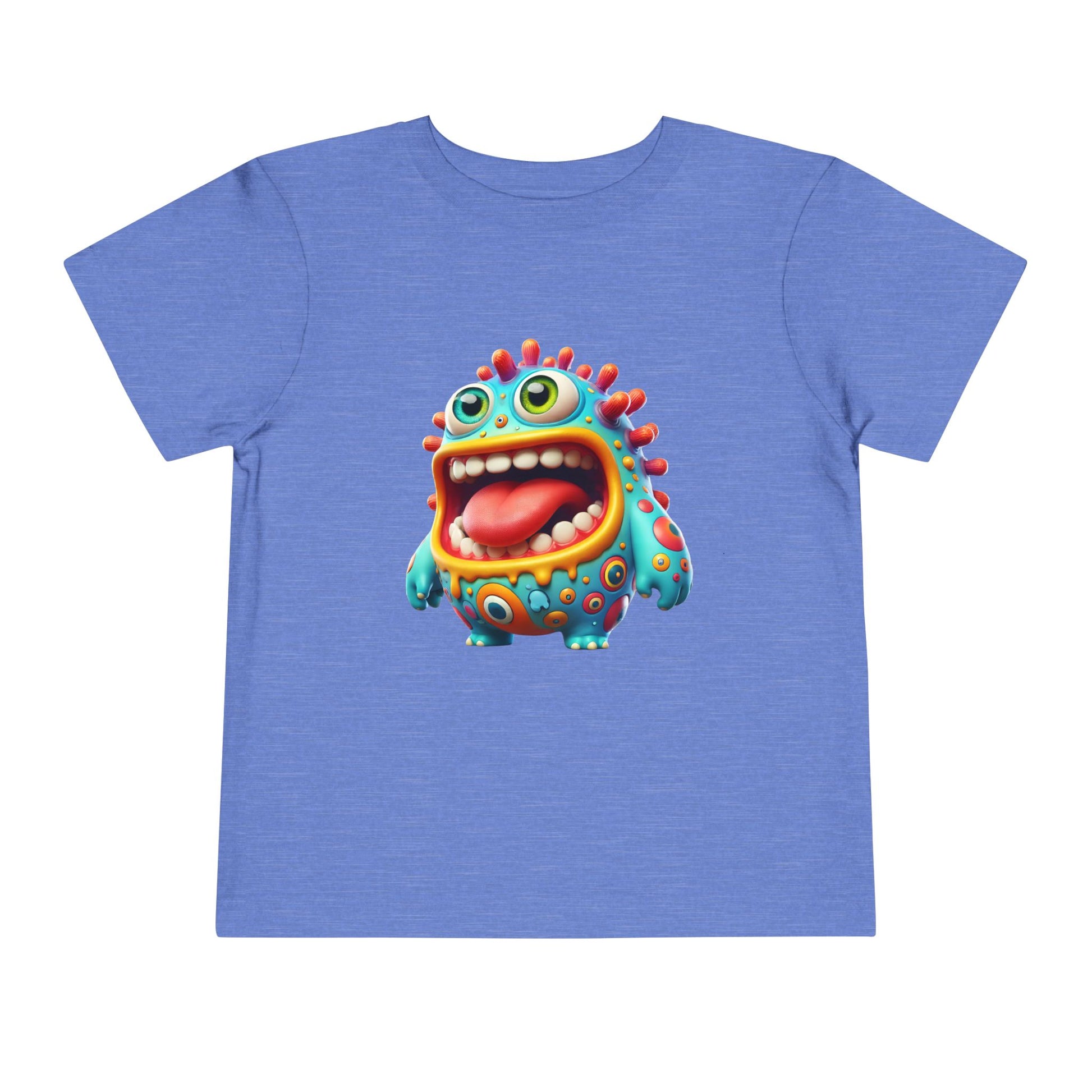 Colorful Toddler Tee with Fun Monster Design