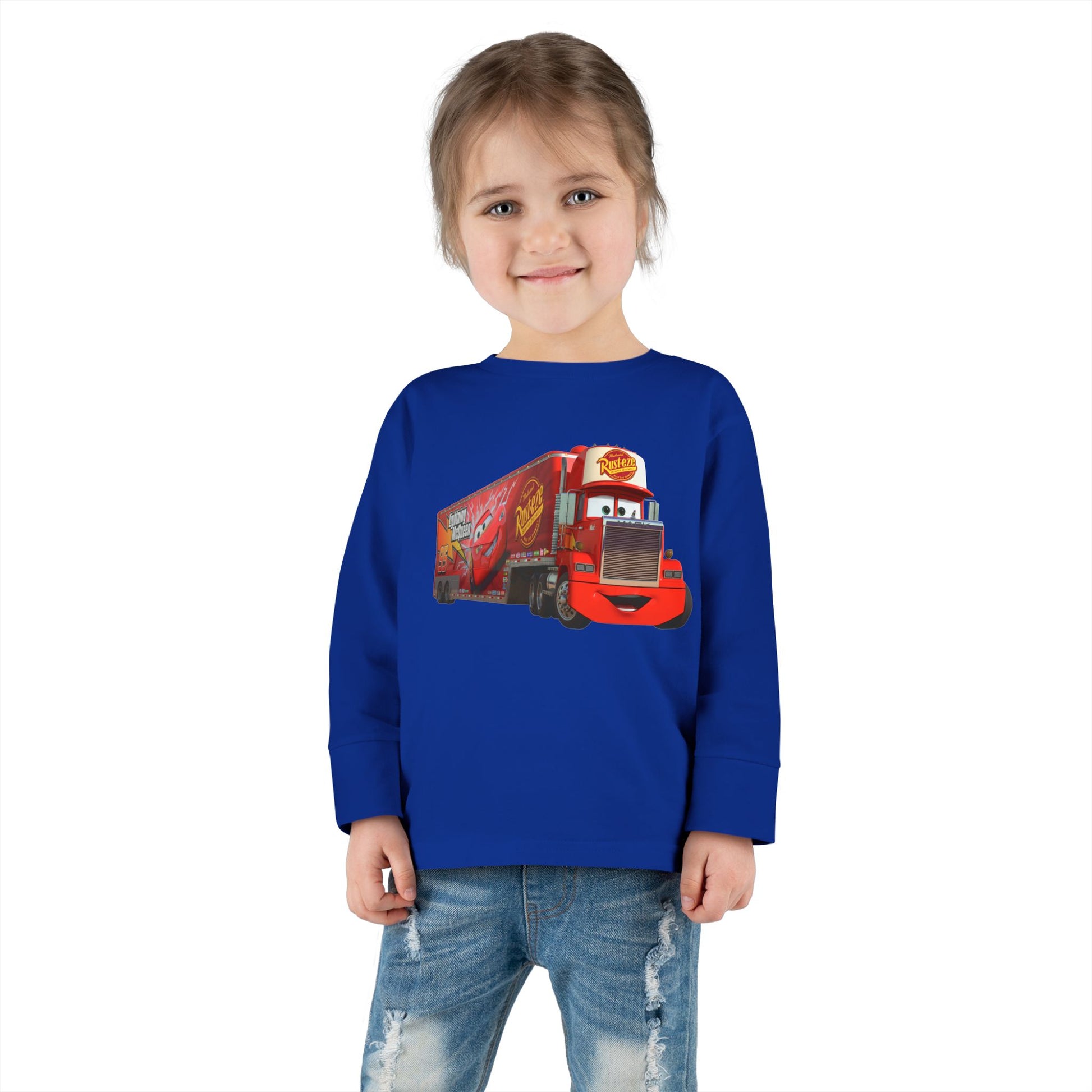 Toddler Truck Long Sleeve Tee