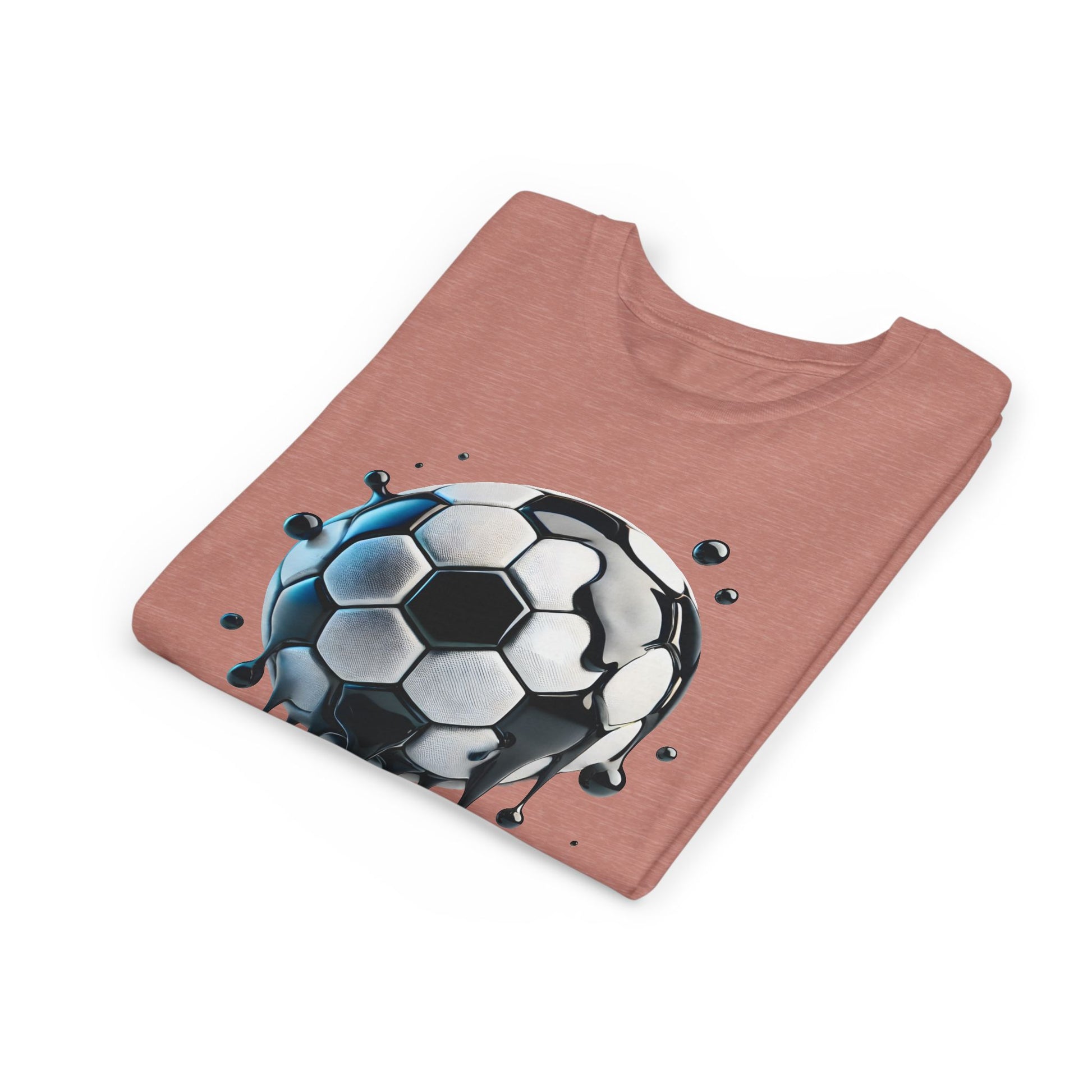Dripping Soccer Ball Youth Tee