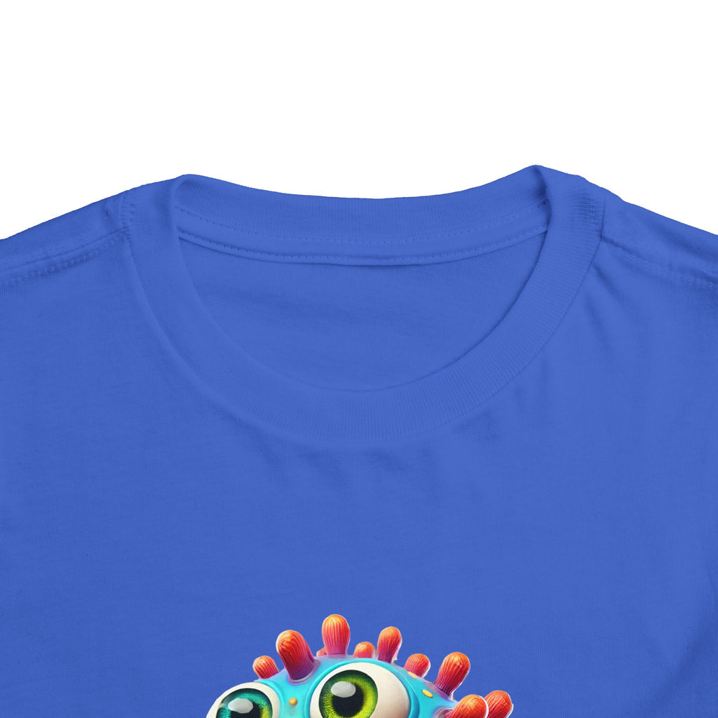 Colorful Toddler Tee with Fun Monster Design