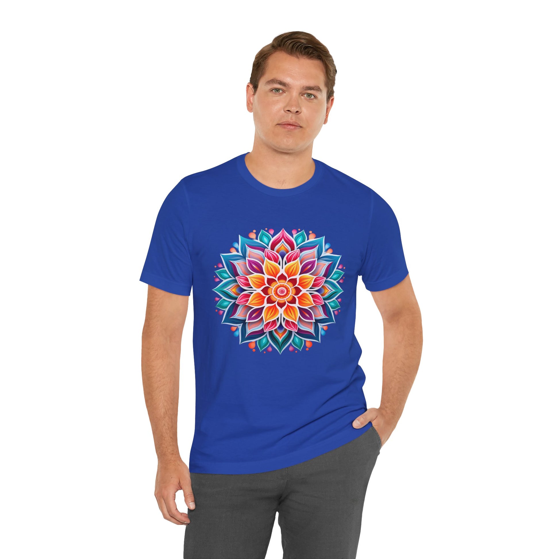 Vibrant Mandala Graphic Tee