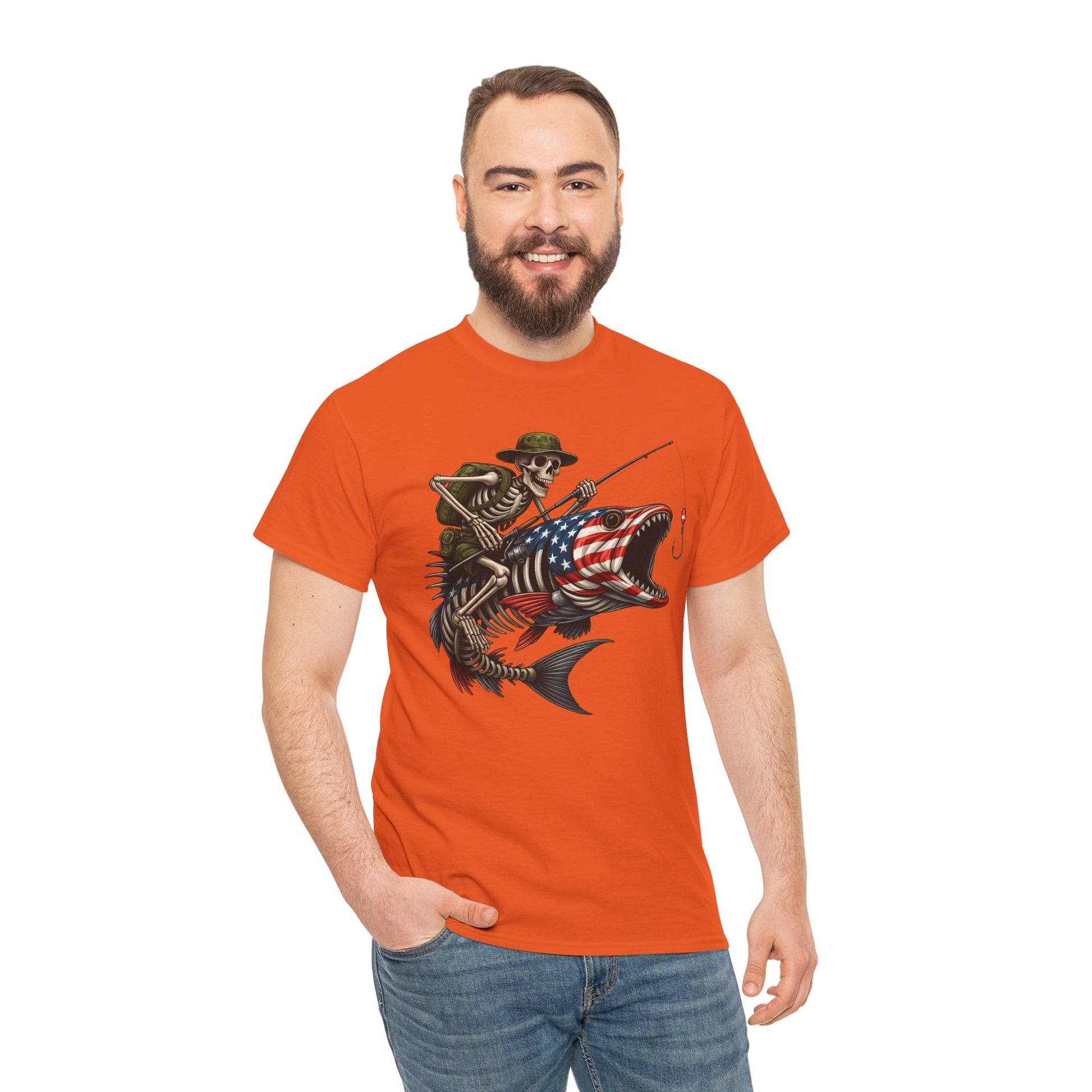 Fishing Skeleton Tee