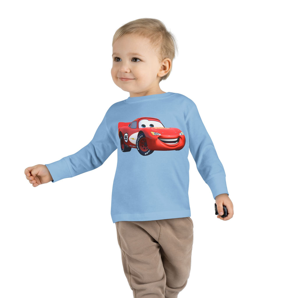 Toddler Cars Graphic Long Sleeve Tee