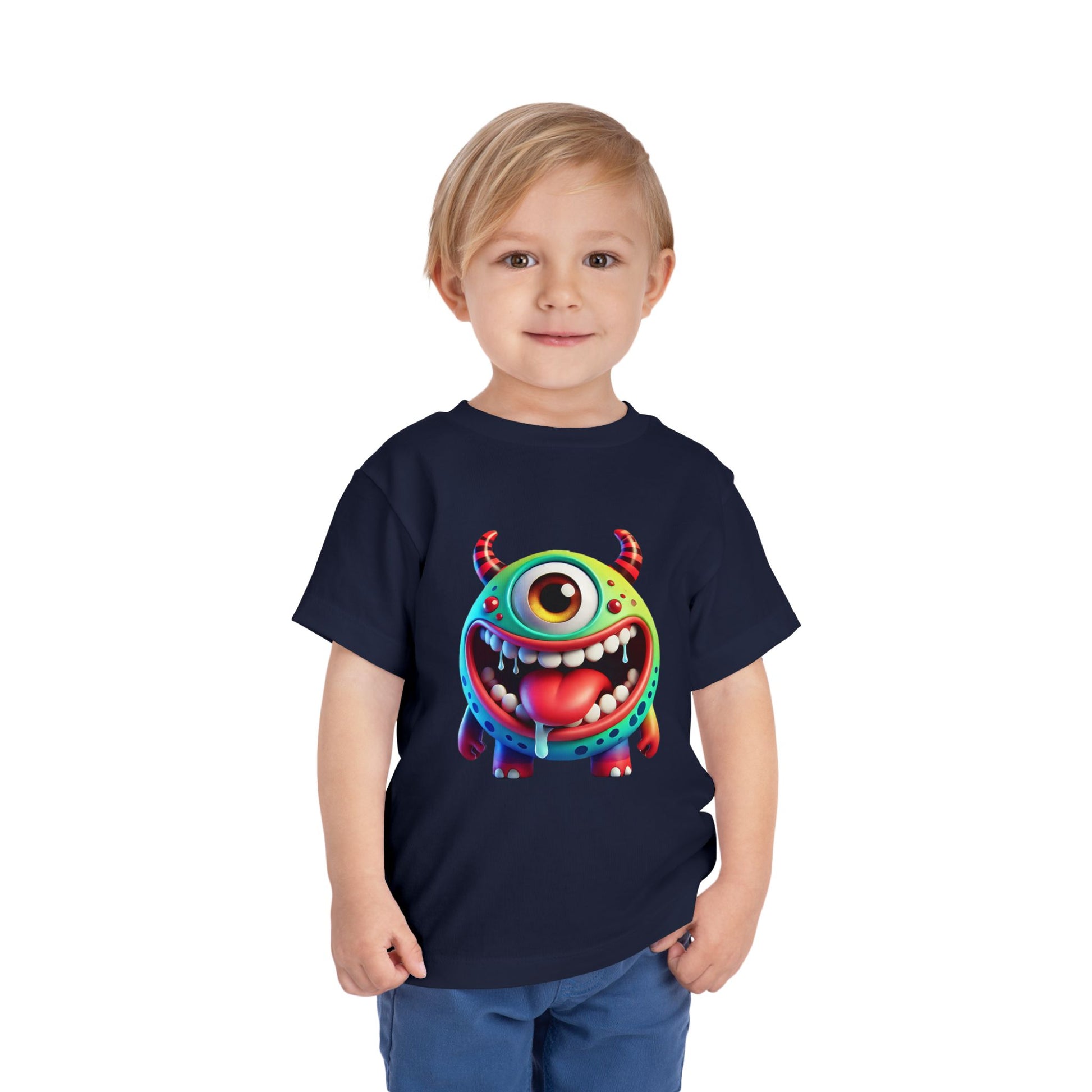 Colorful Monster Toddler Tee