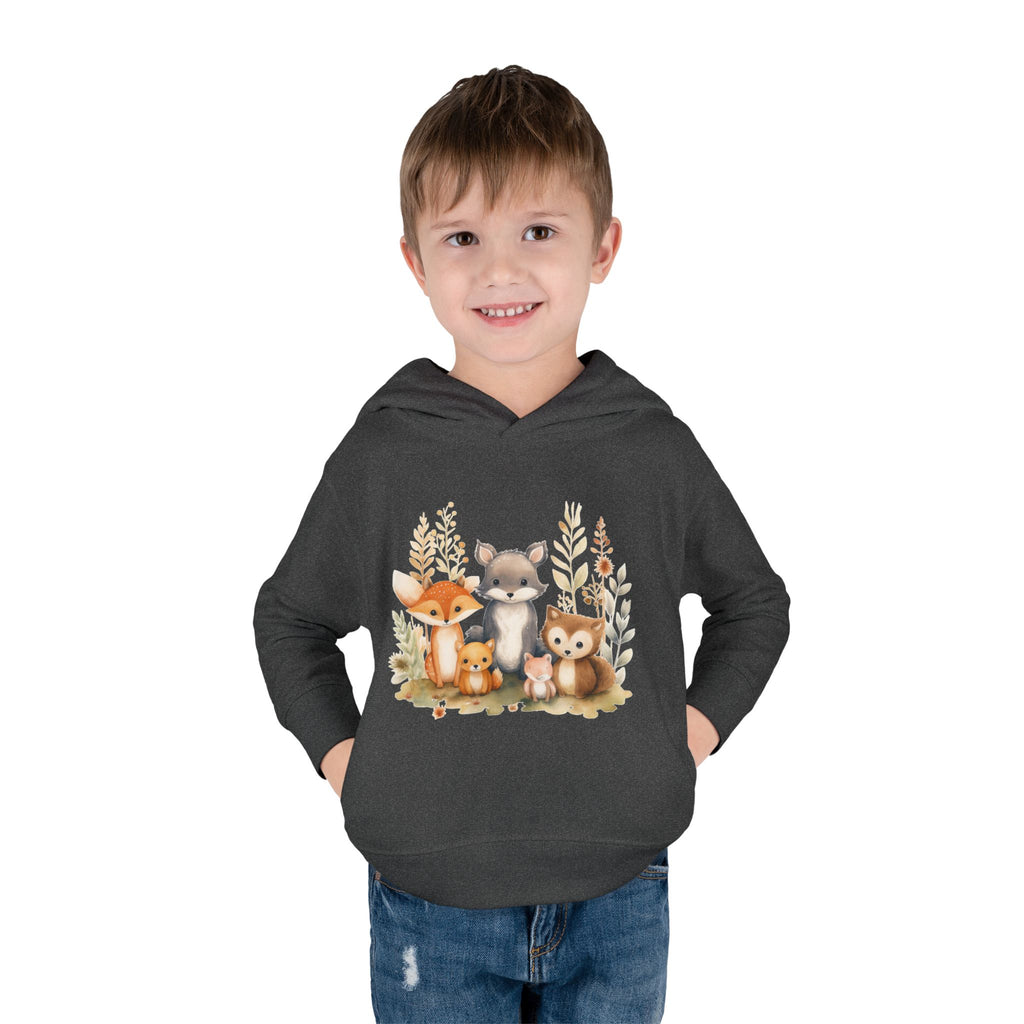 Whimsical Animal Toddler Hoodie