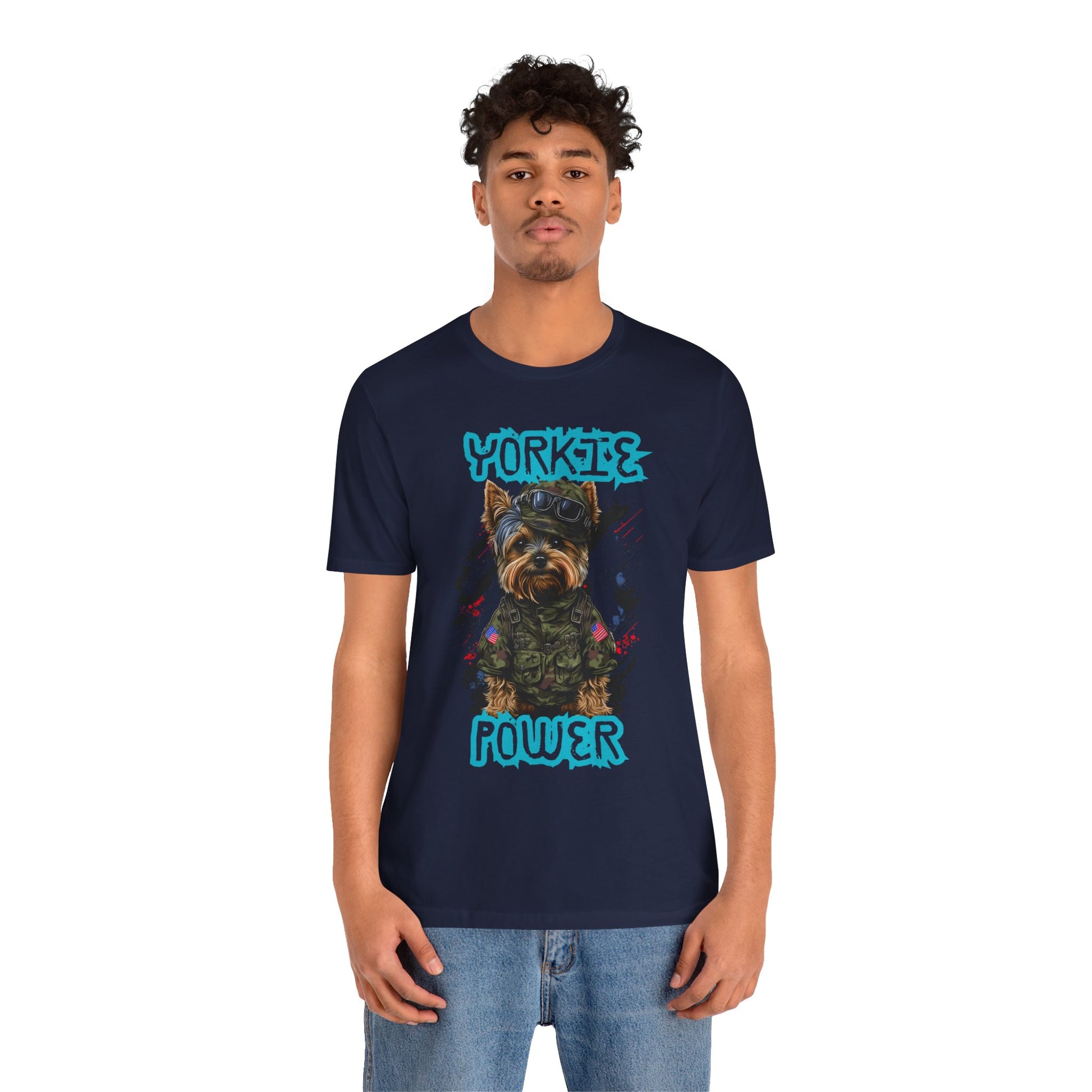 Yorkie Power Unisex Tee