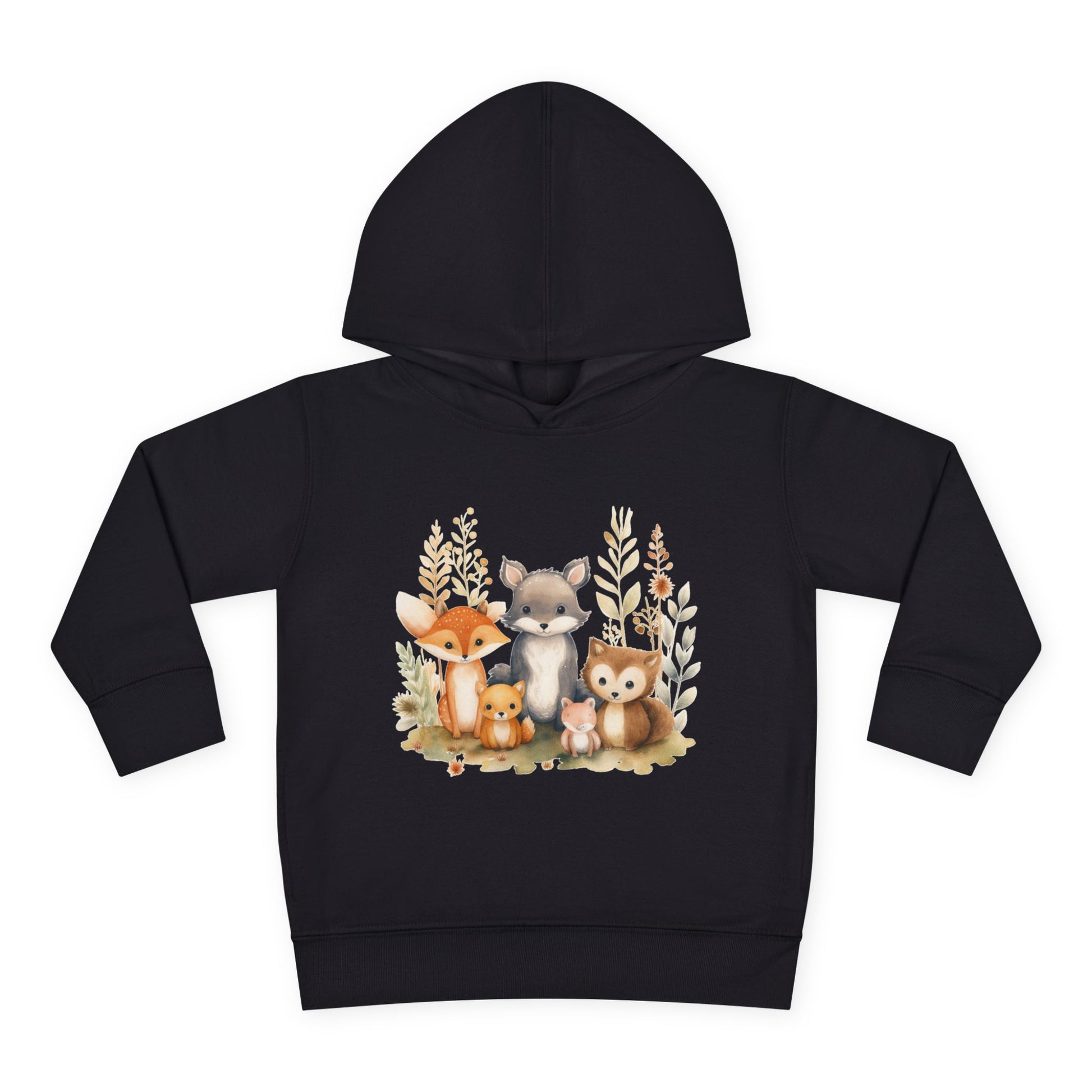 Whimsical Animal Toddler Hoodie