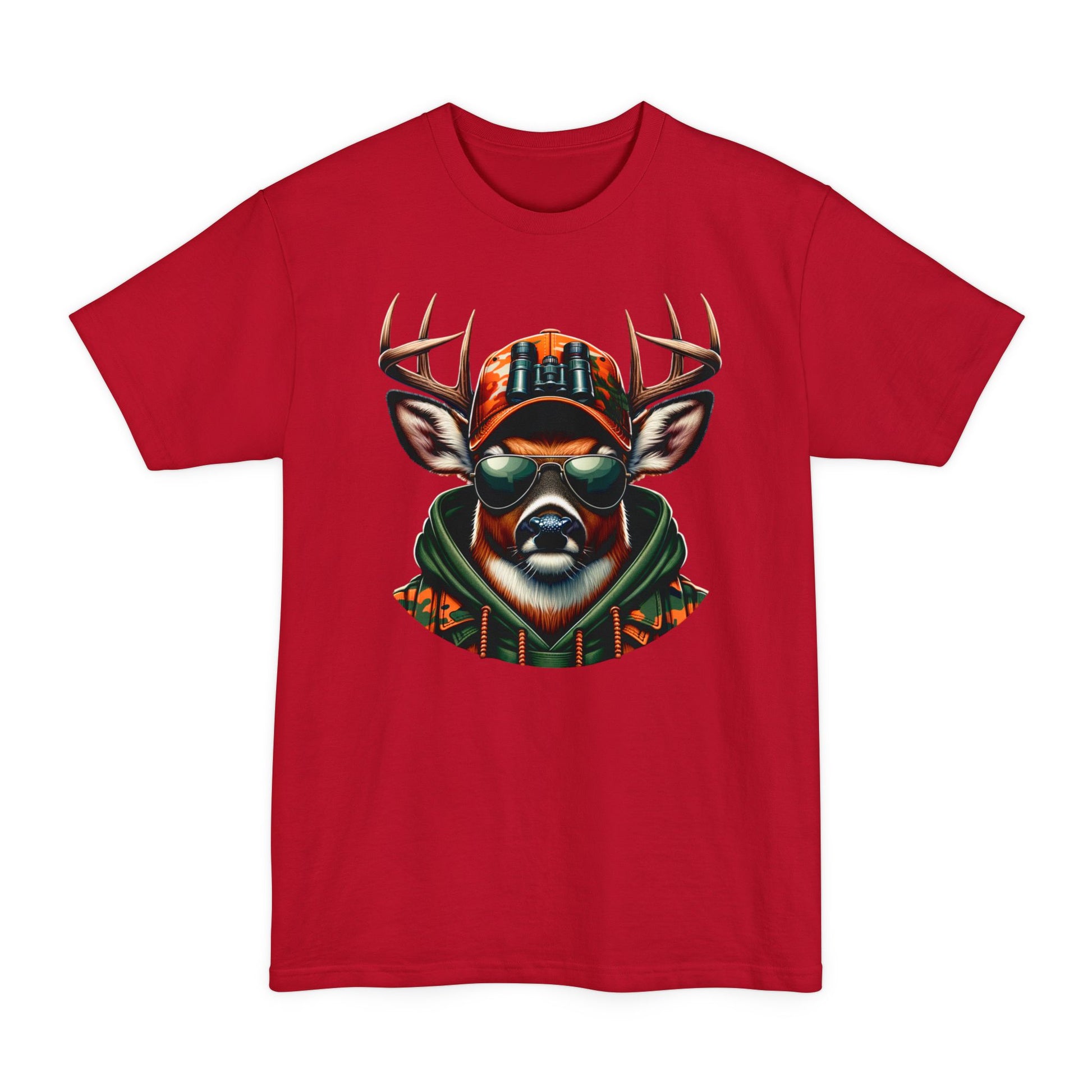 Hunting Vibes T-Shirt - Tall Beefy Design 3 Extra Inches