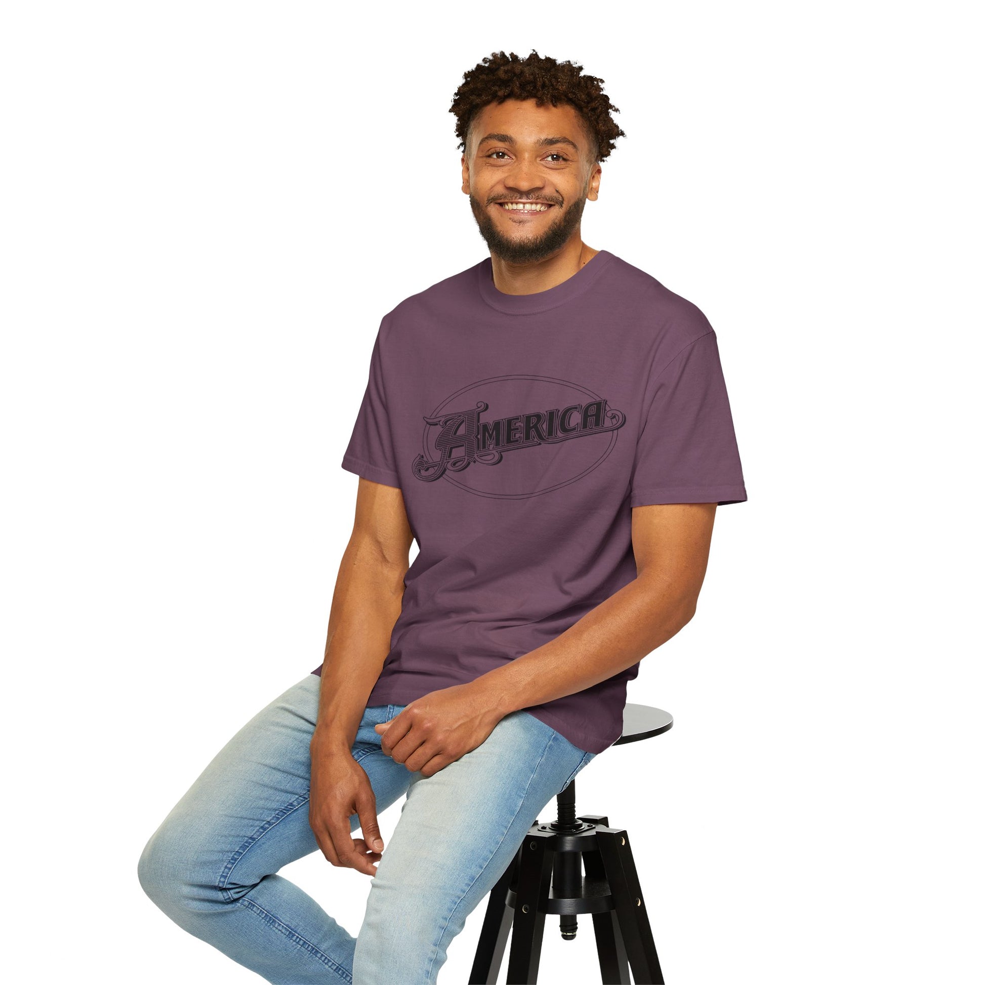 America Vintage Garment-Dyed T-Shirt