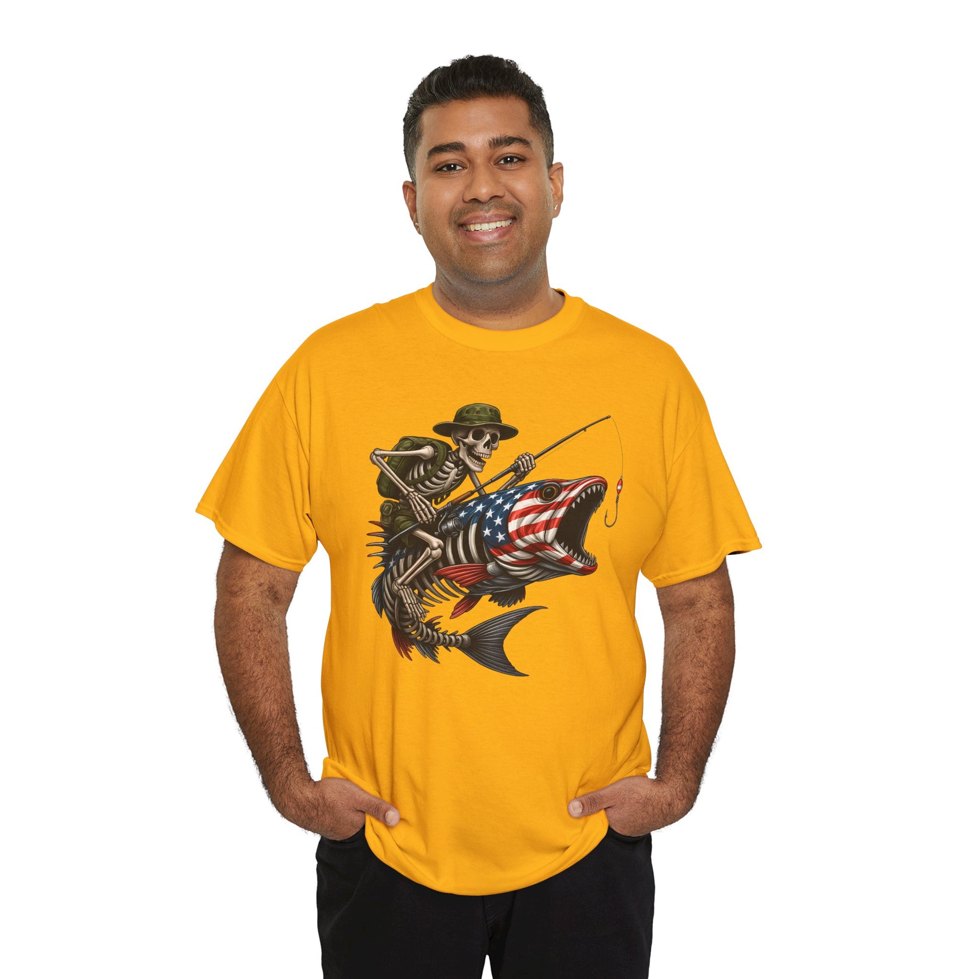 Fishing Skeleton Tee