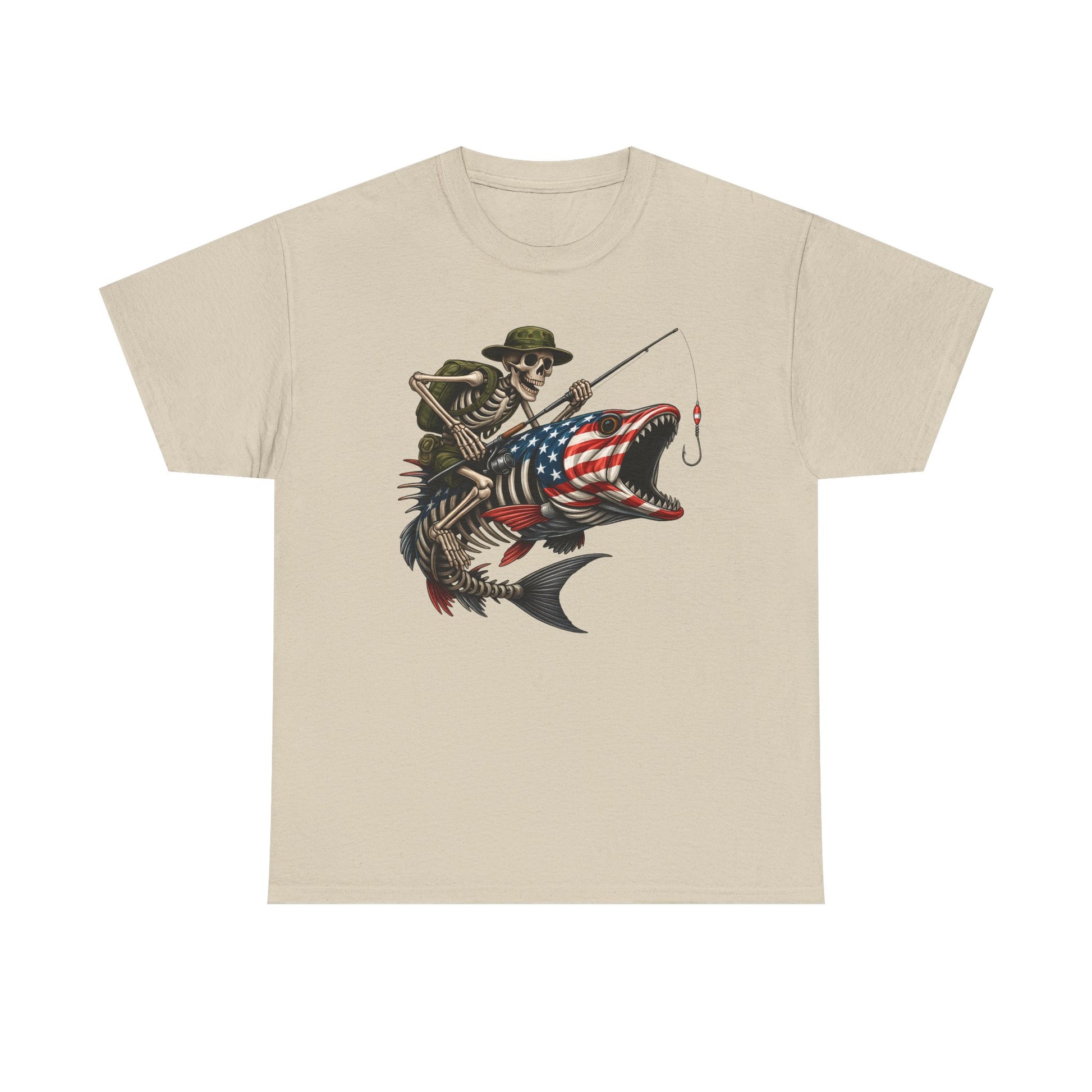 Fishing Skeleton Tee