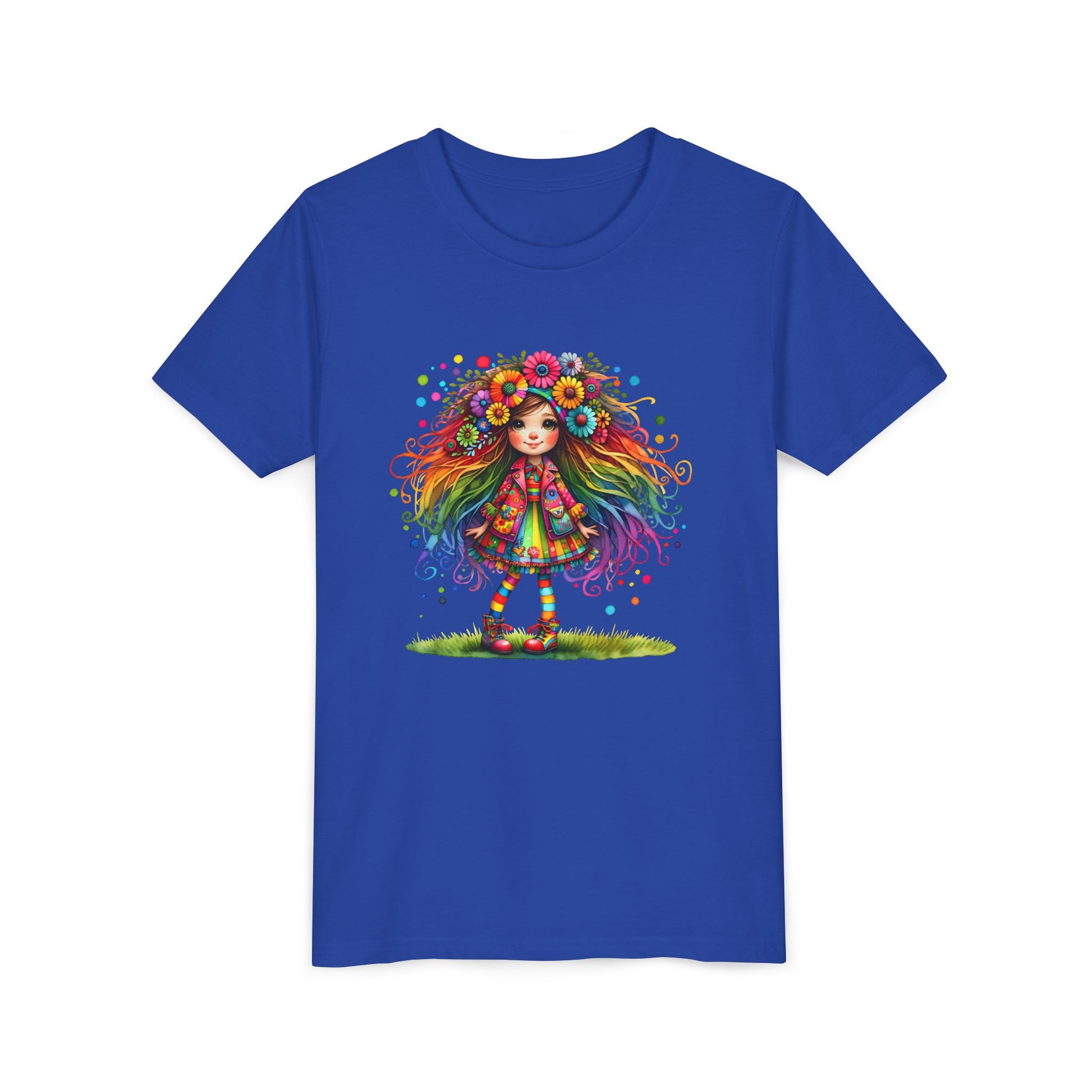 Whimsical Flower Child Youth Tee