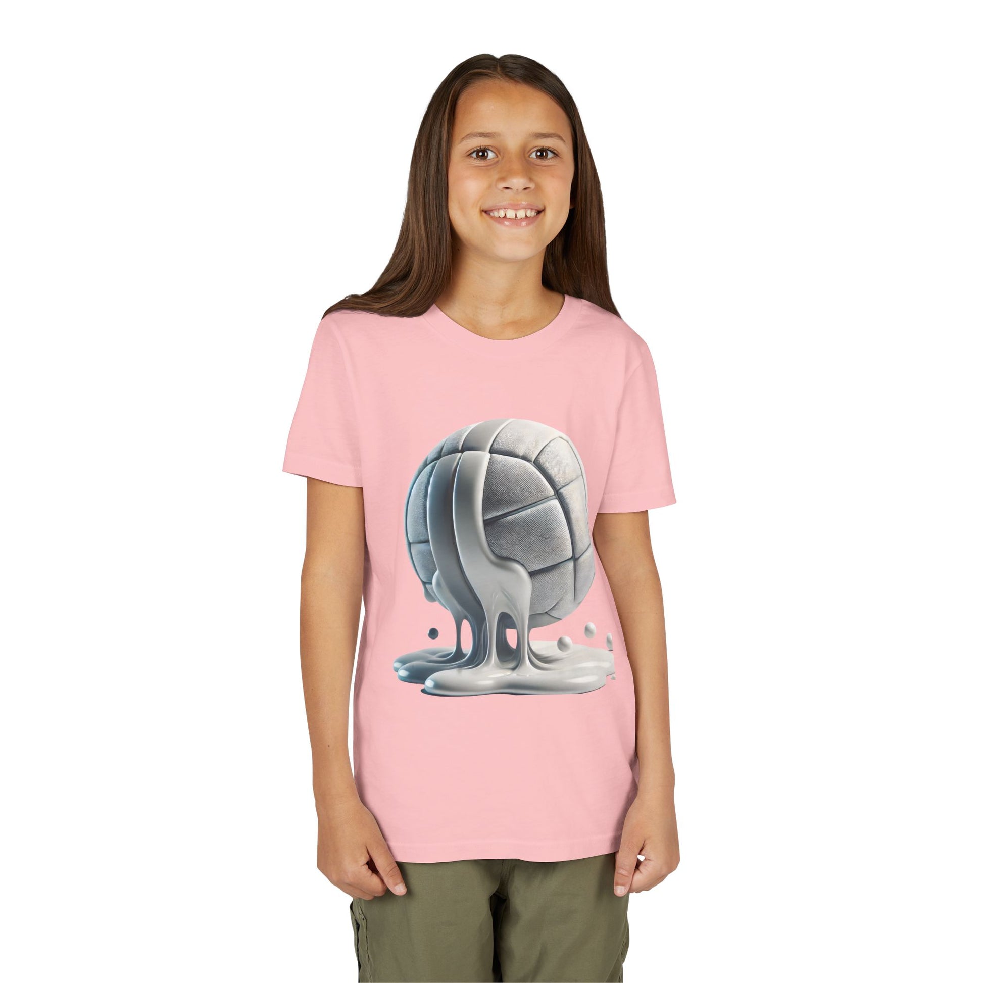 Cool Dripping Volleyball Youth Tee