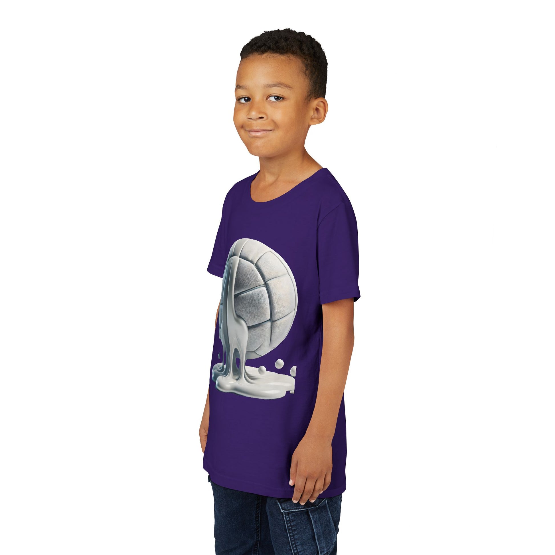 Cool Dripping Volleyball Youth Tee