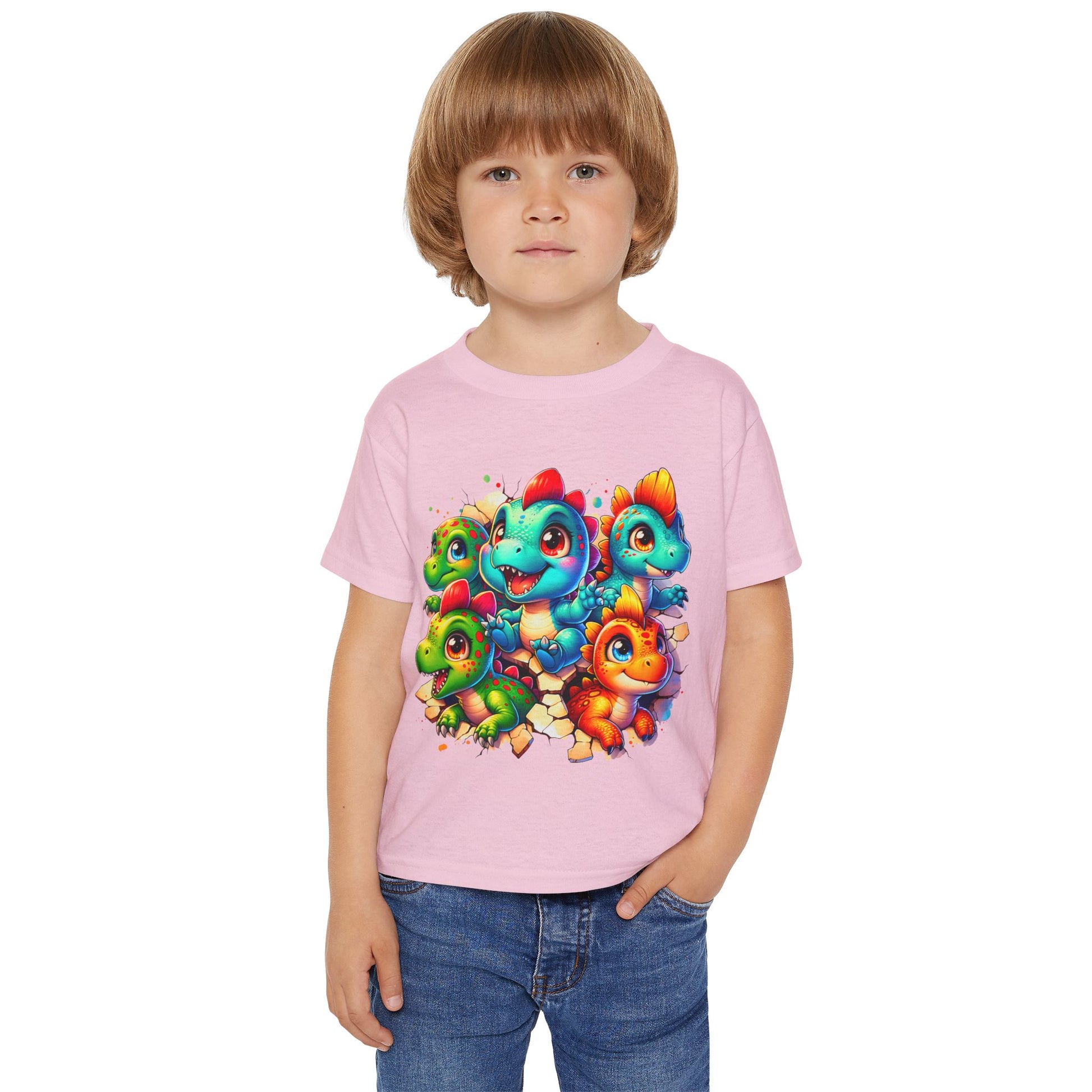 Colorful Dinosaur Toddler T-Shirt