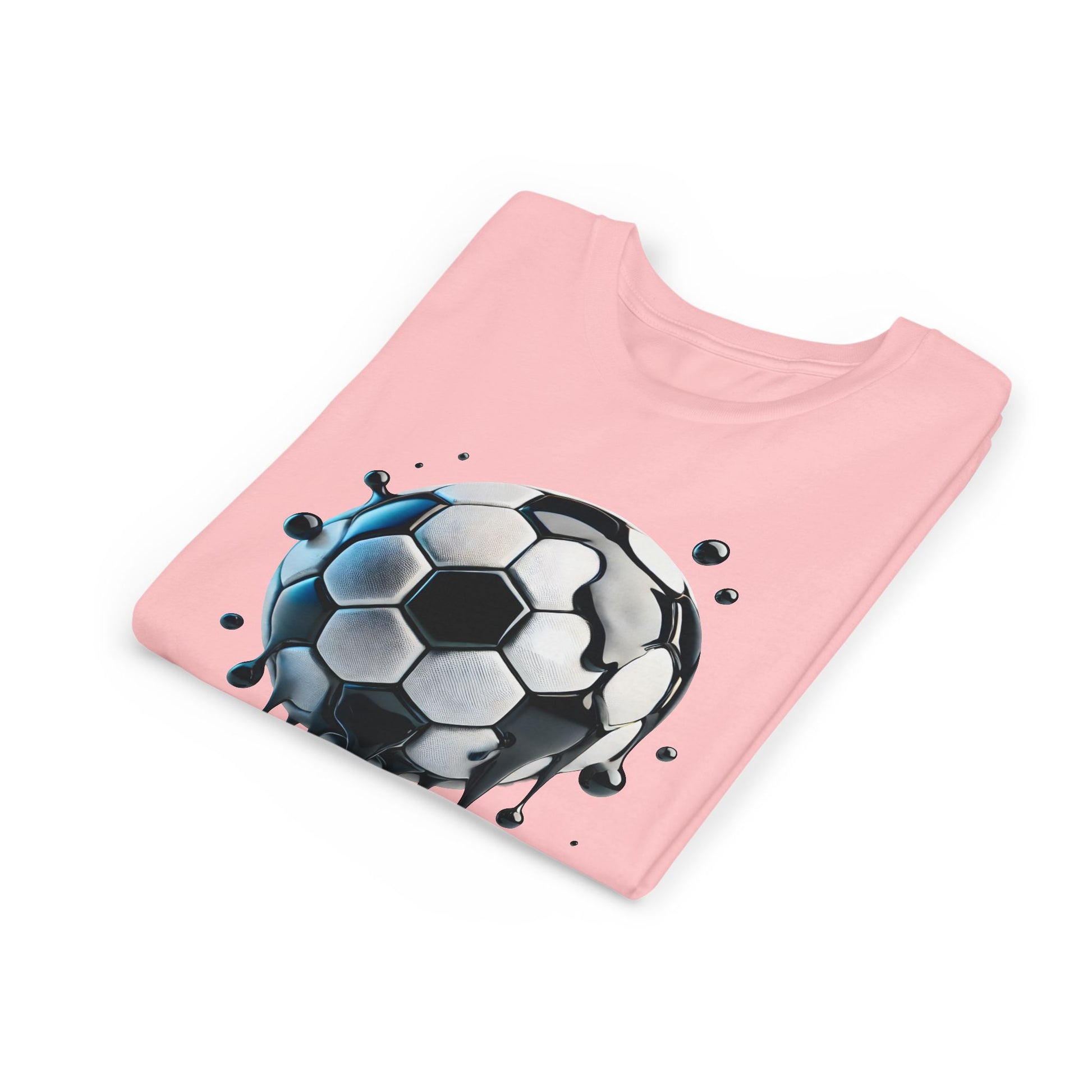 Dripping Soccer Ball Youth Tee