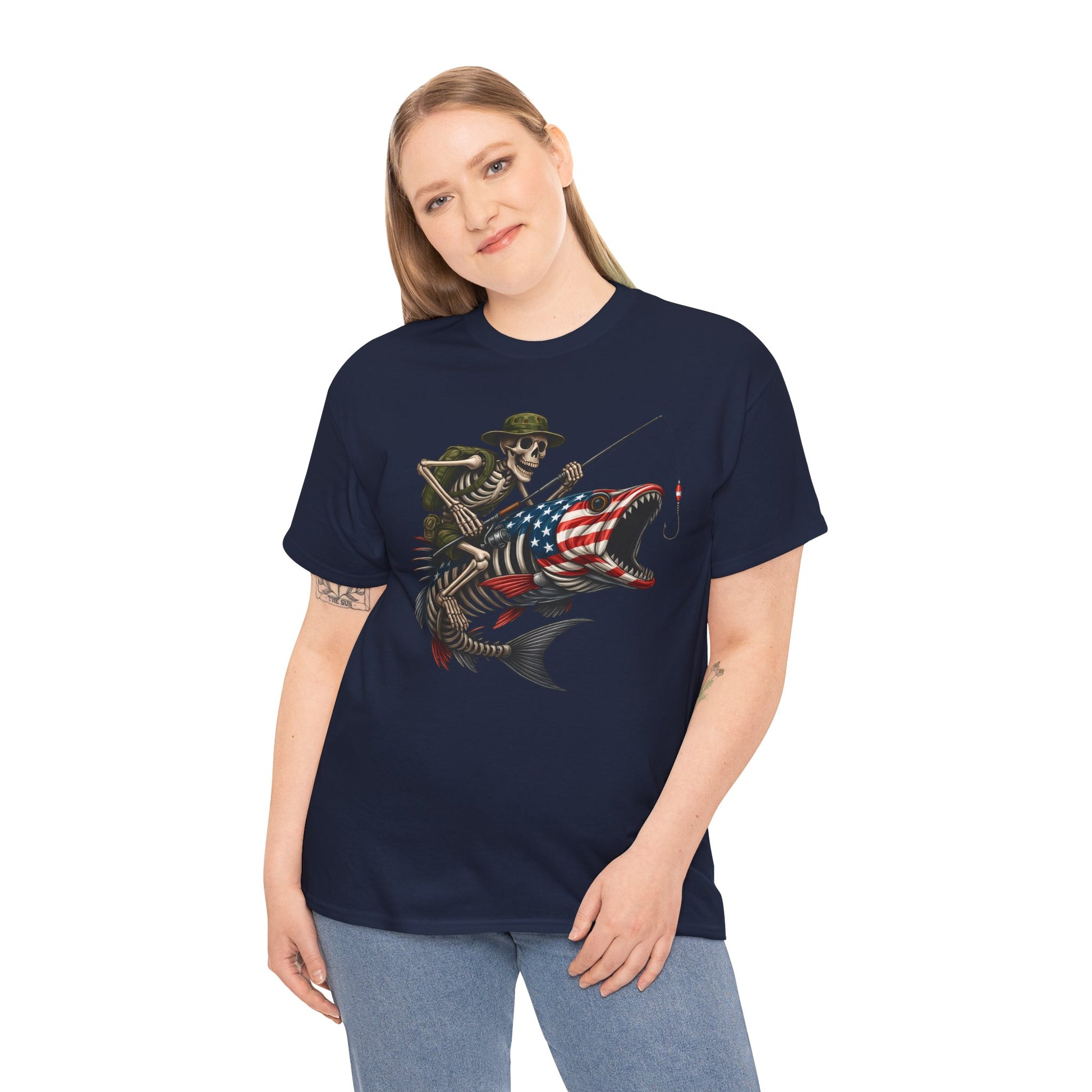 Fishing Skeleton Tee