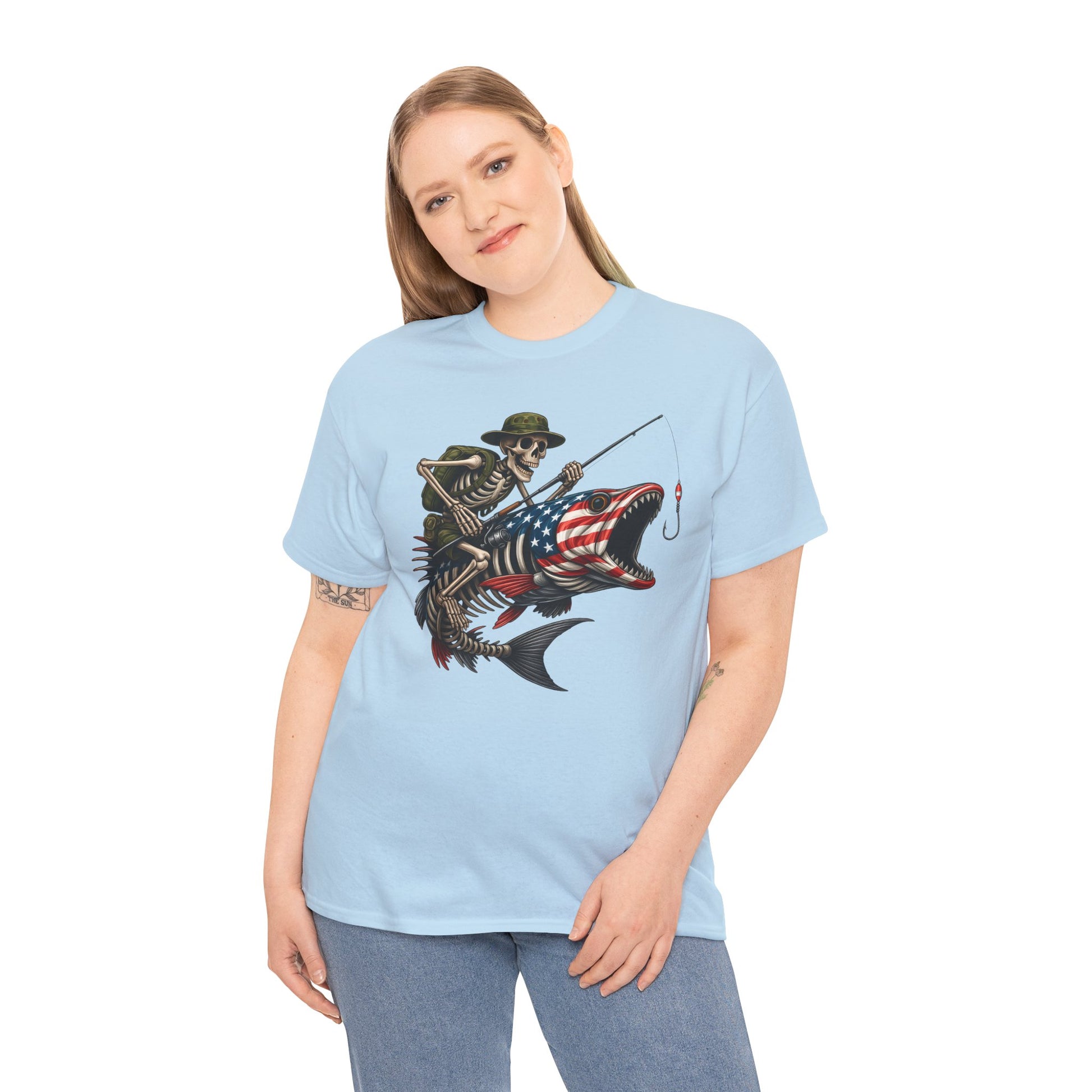 Fishing Skeleton Tee