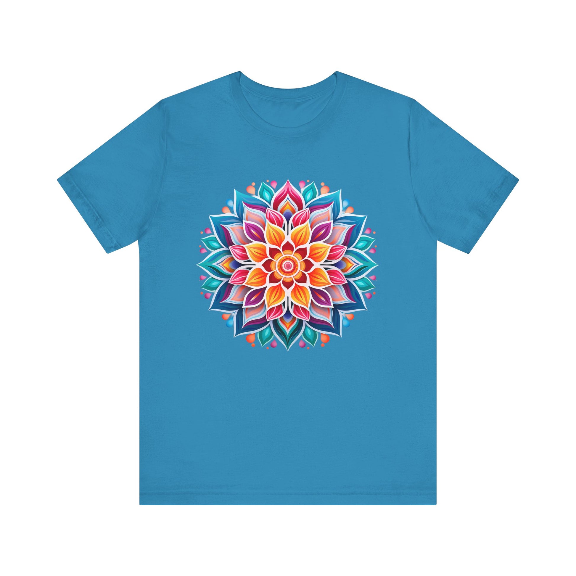 Vibrant Mandala Graphic Tee