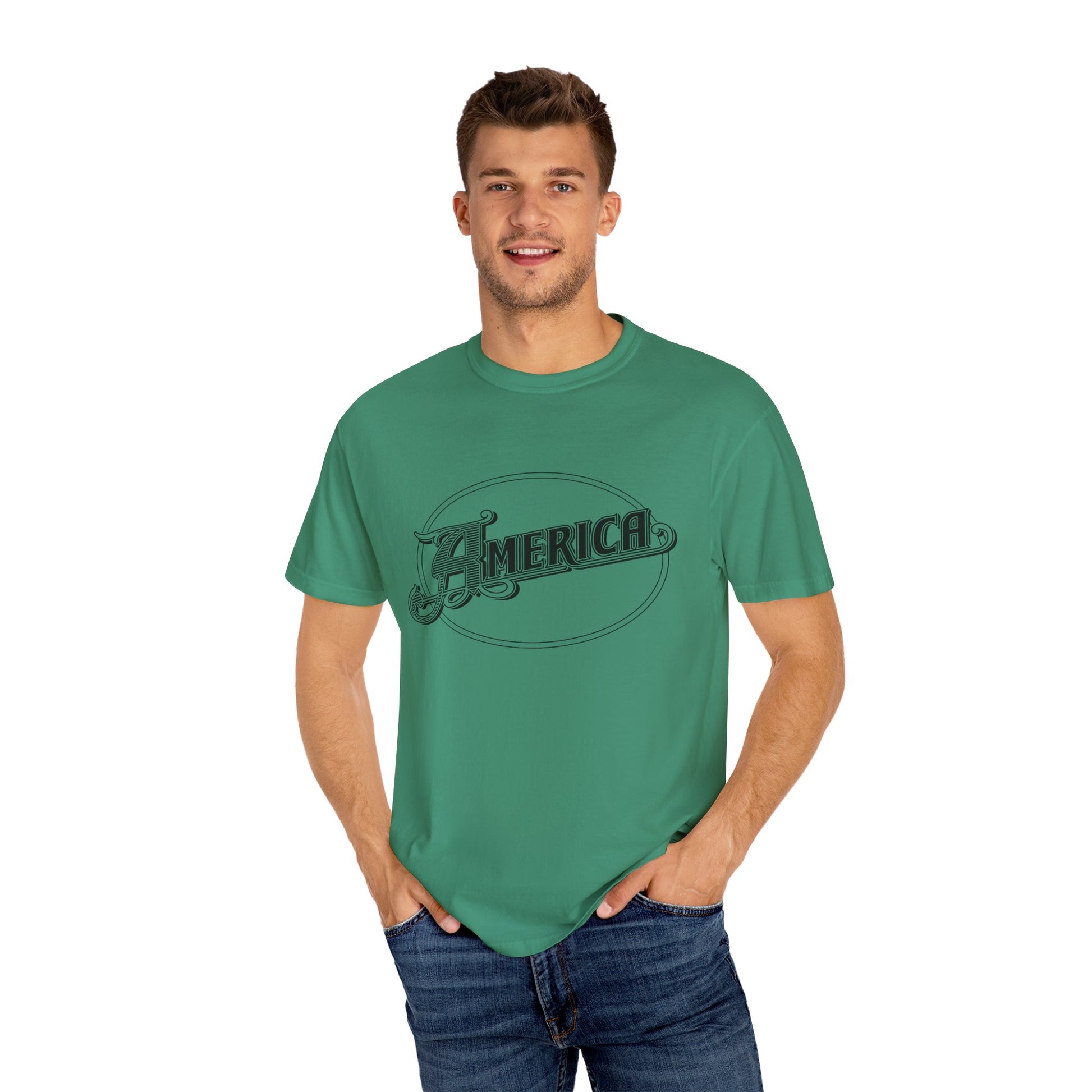 America Vintage Garment-Dyed T-Shirt